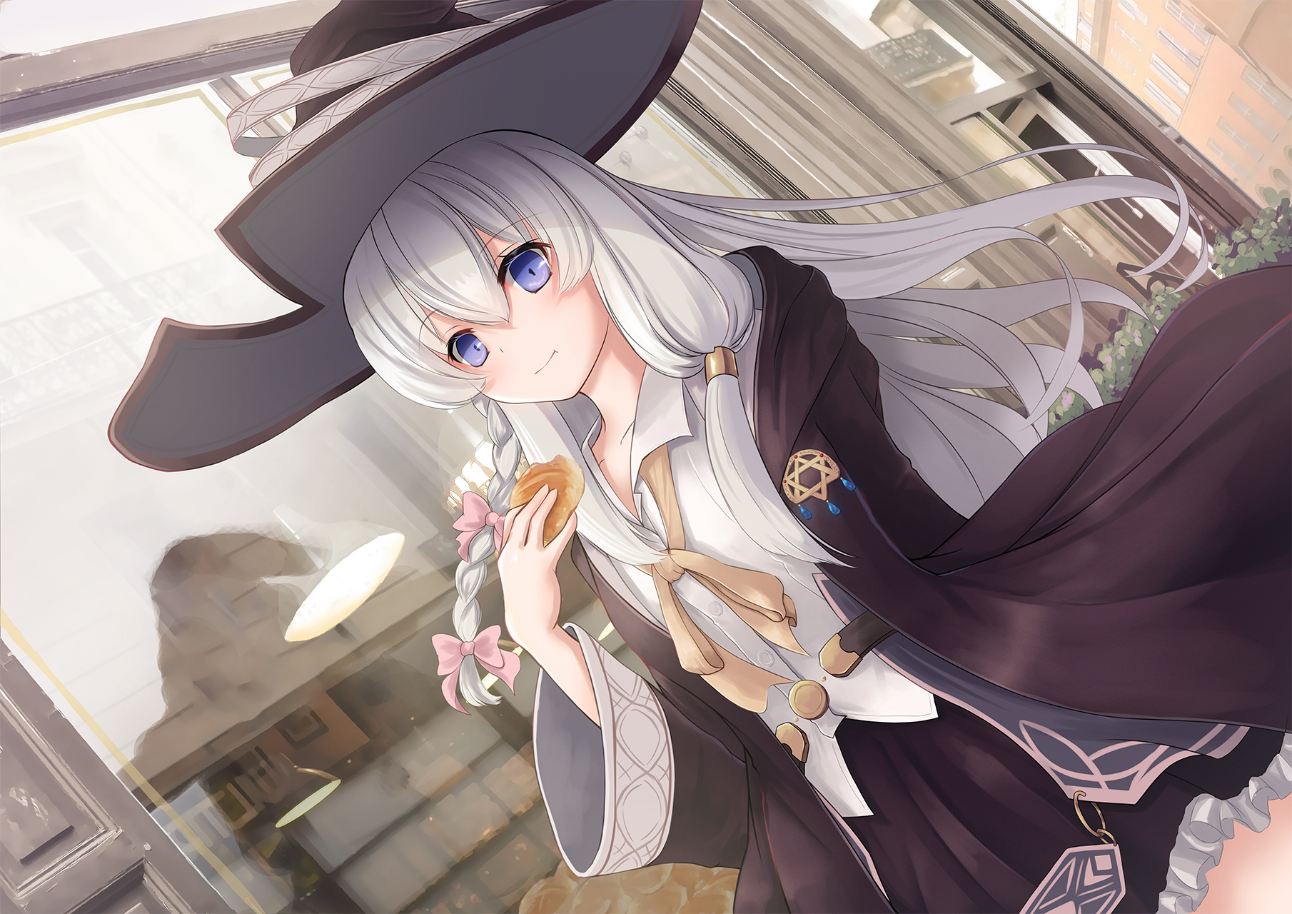 日本不错的次元动漫《魔女之旅》的手绘插画,画风都是很好看