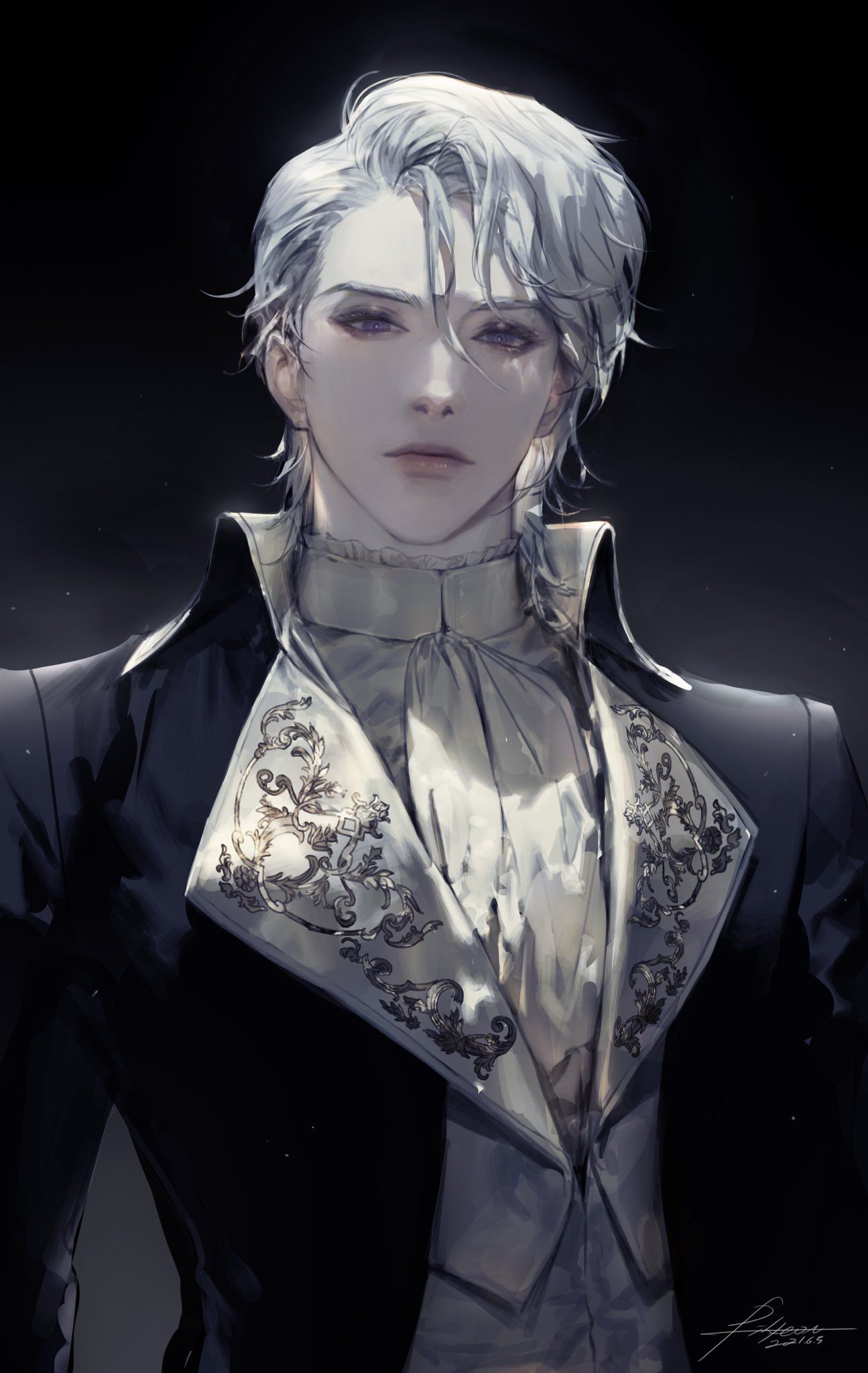 造型帅气的一组帅哥型男插画作品!哪款是你喜欢的类型?