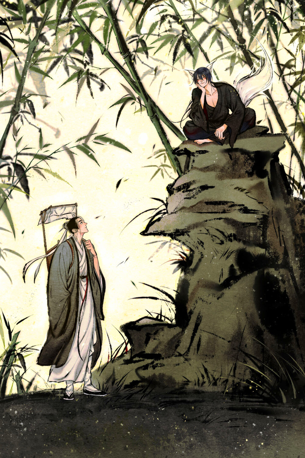 一人之下系列之也青cp精美插画图集!相知在急难,独好亦何益