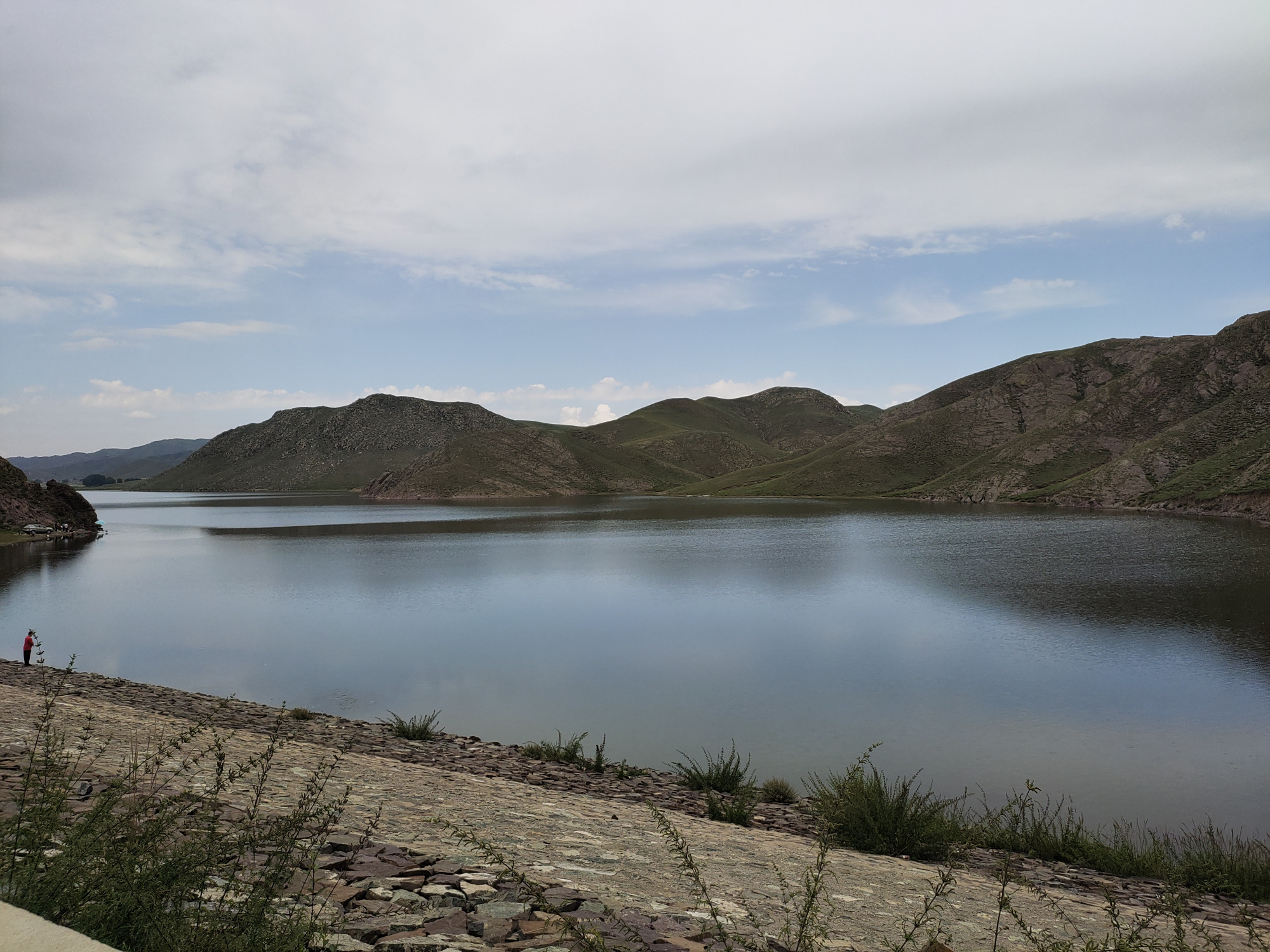 卓资县的雷山水库,散心好去处