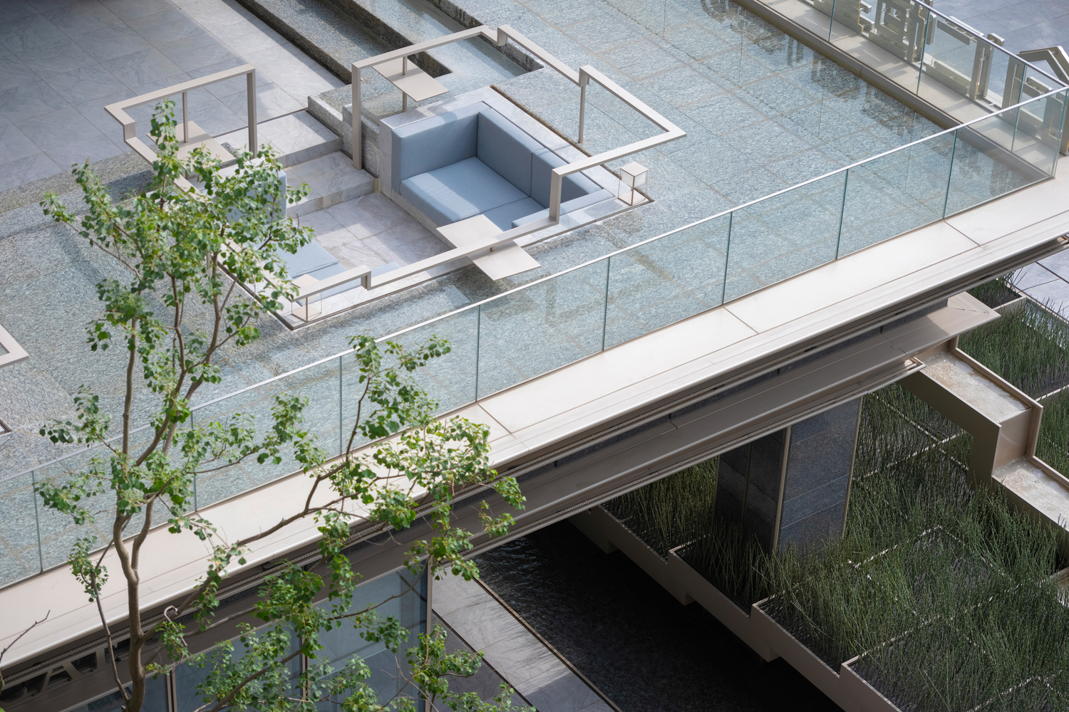 园林景观案例分享之上海trop城市山谷商业街区景观