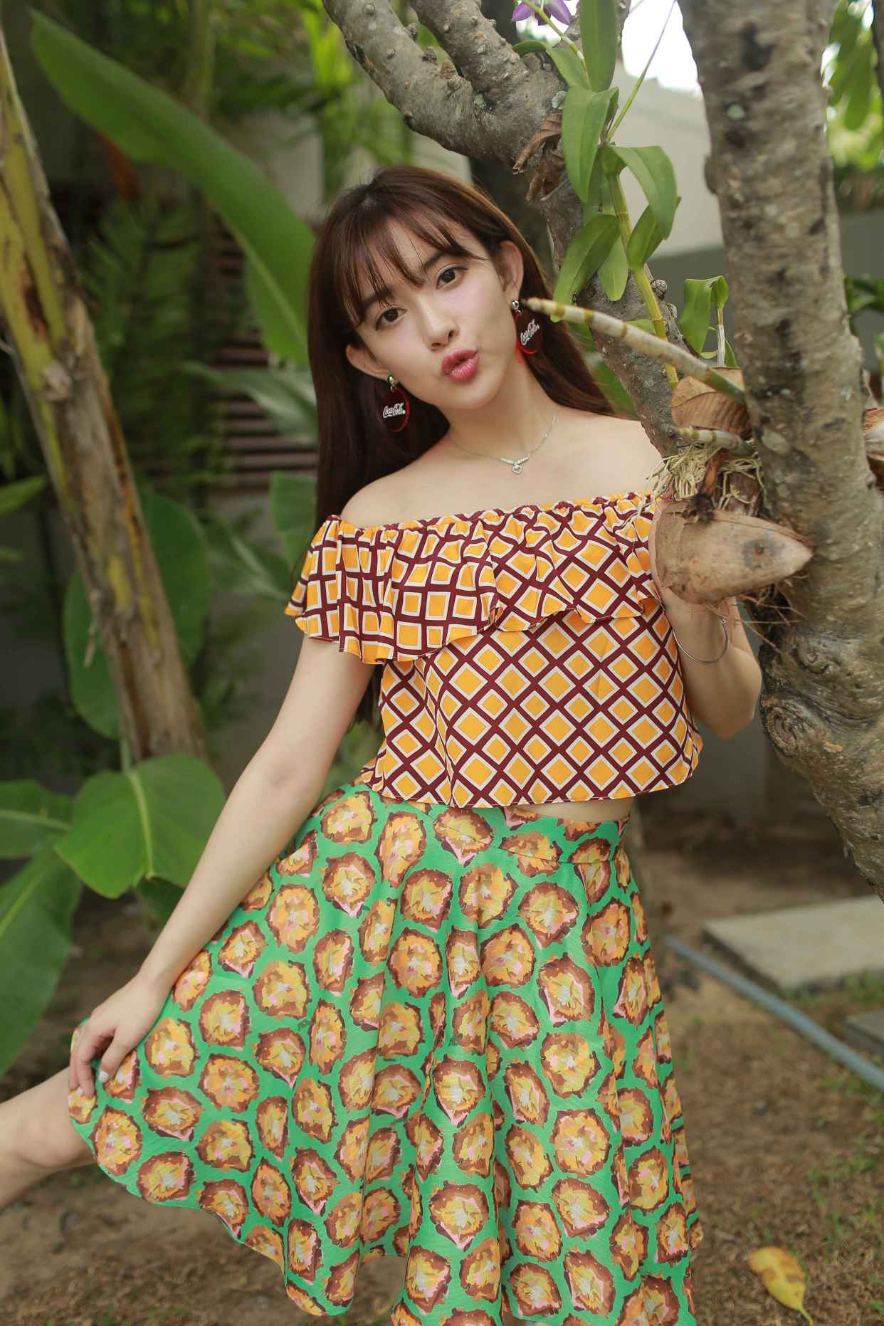 孟子义写真:美丽娇艳,花容月貌