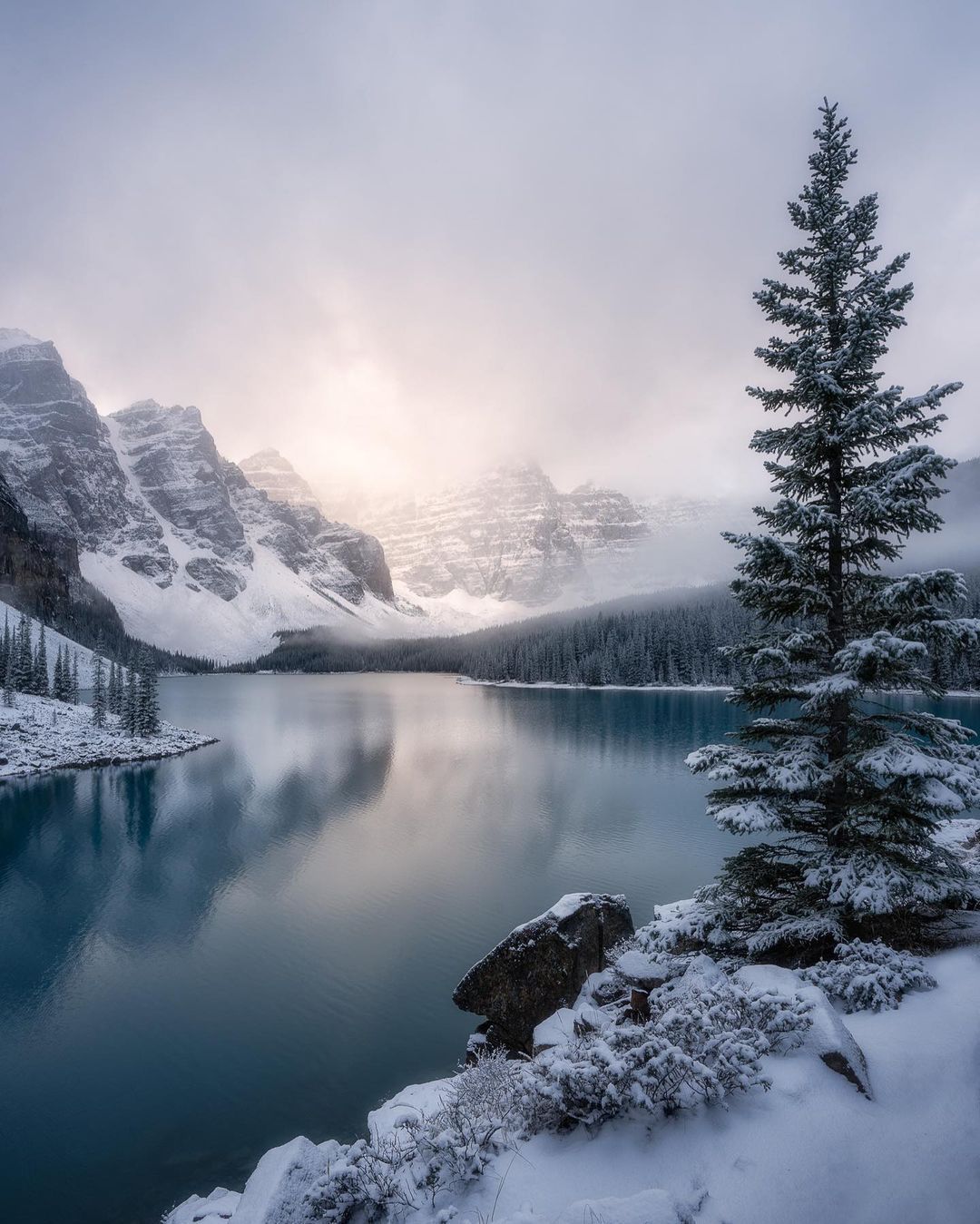 世界最美雪景加拿大图片