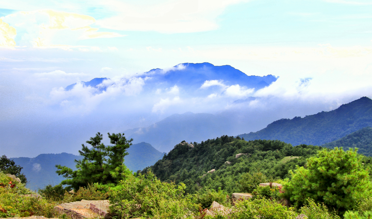 山西最美地质遗迹舜王坪景区—风景美图—张俊波摄
