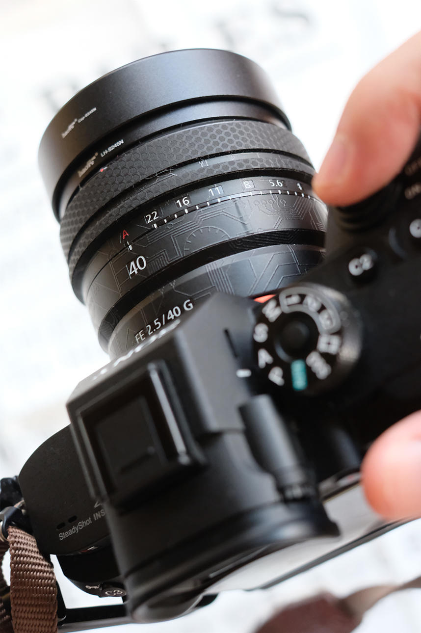 也许是新时代挂机镜——索尼fe 40mm f2.5 g