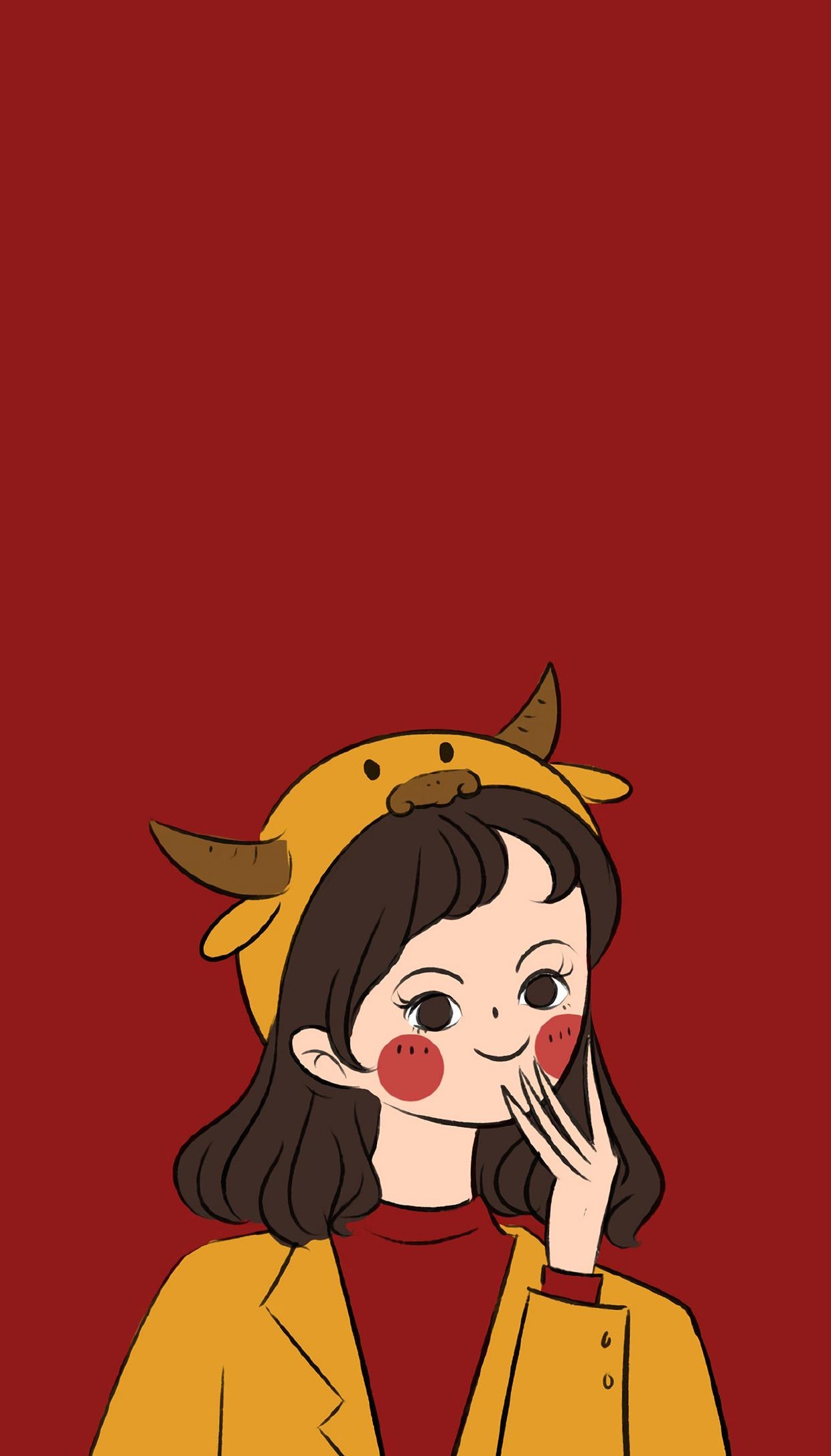 2021牛年头像壁纸,新年情侣头像