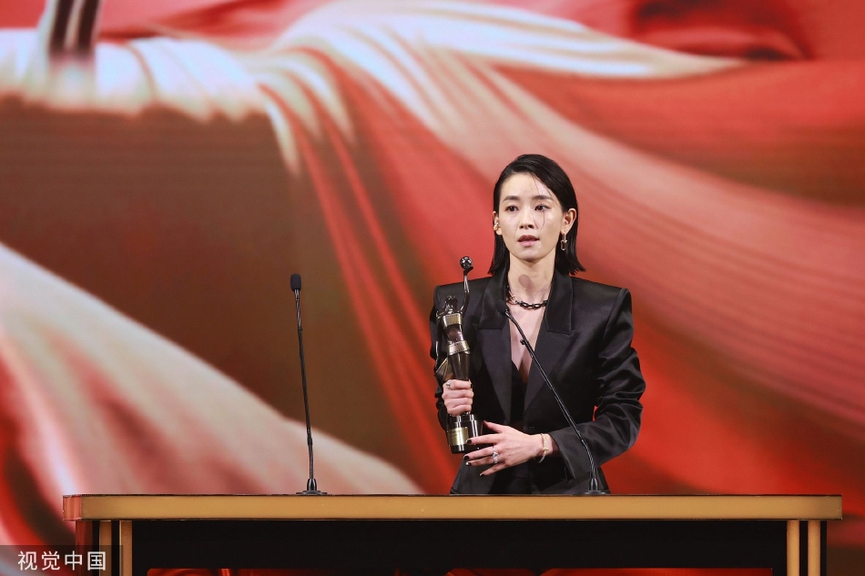 组图:刘雅瑟金像奖最佳女主角 第九位内地影后