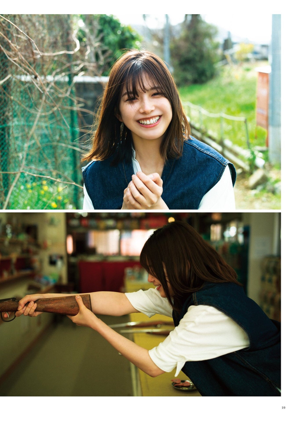 组图:渡边理佐拍摄杂志写真 男友视角拍摄让人小鹿乱撞