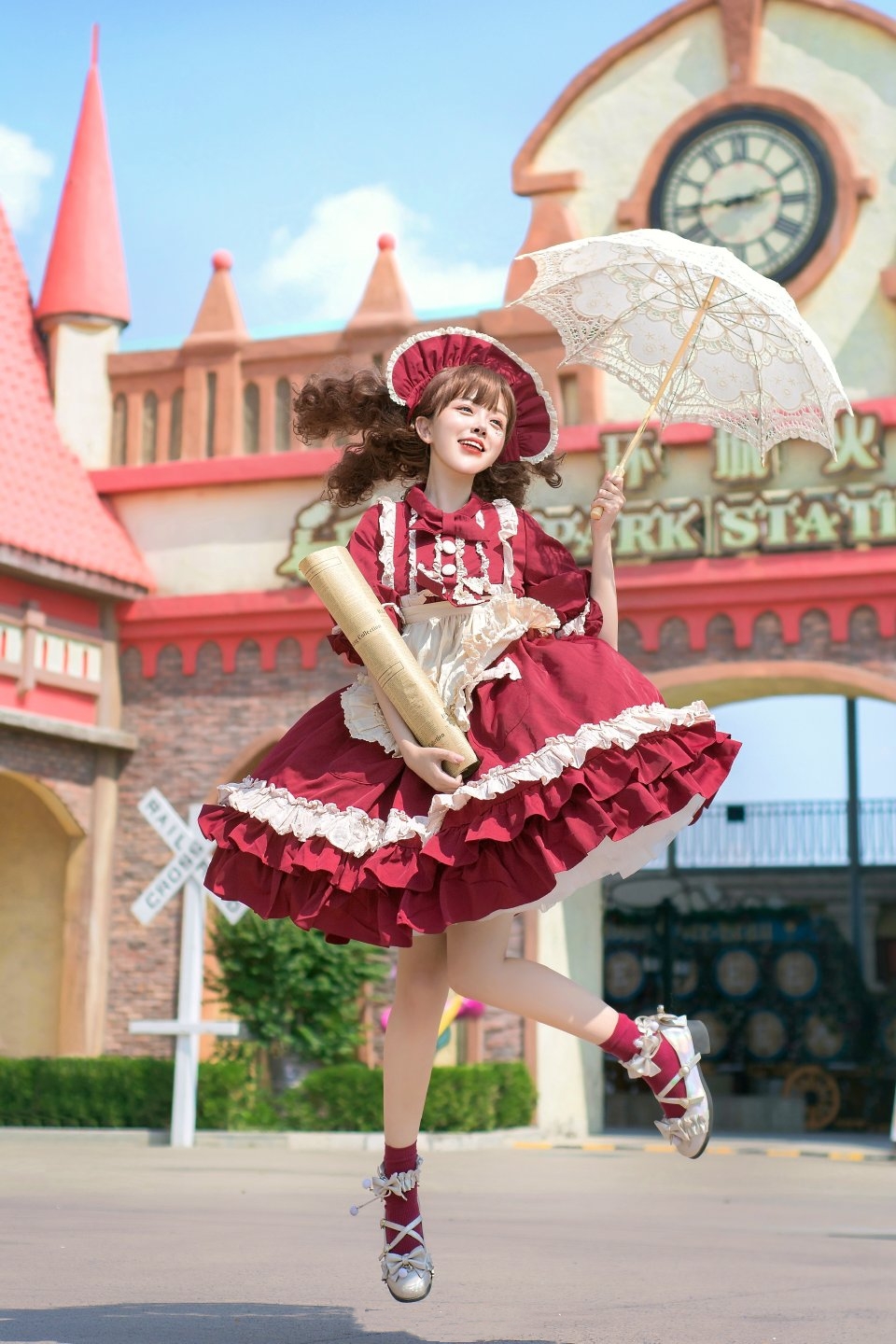 是你吗?在逃的公主殿下,超萌小圆脸lo娘欣赏