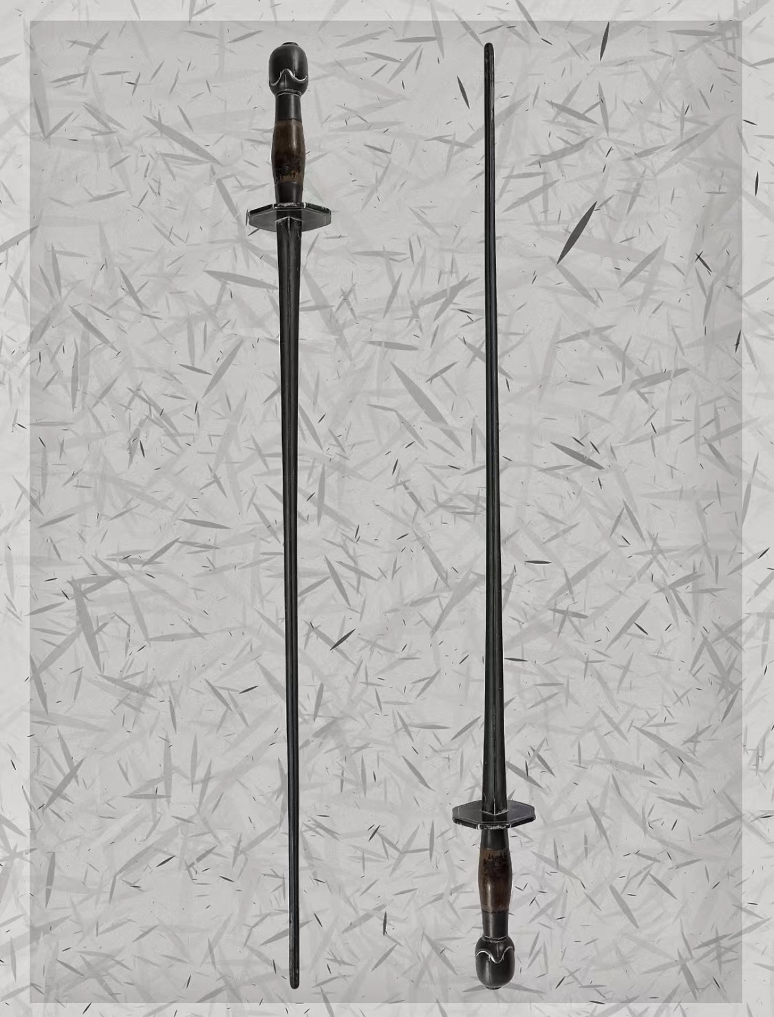 明 八角档凹面长铁锏