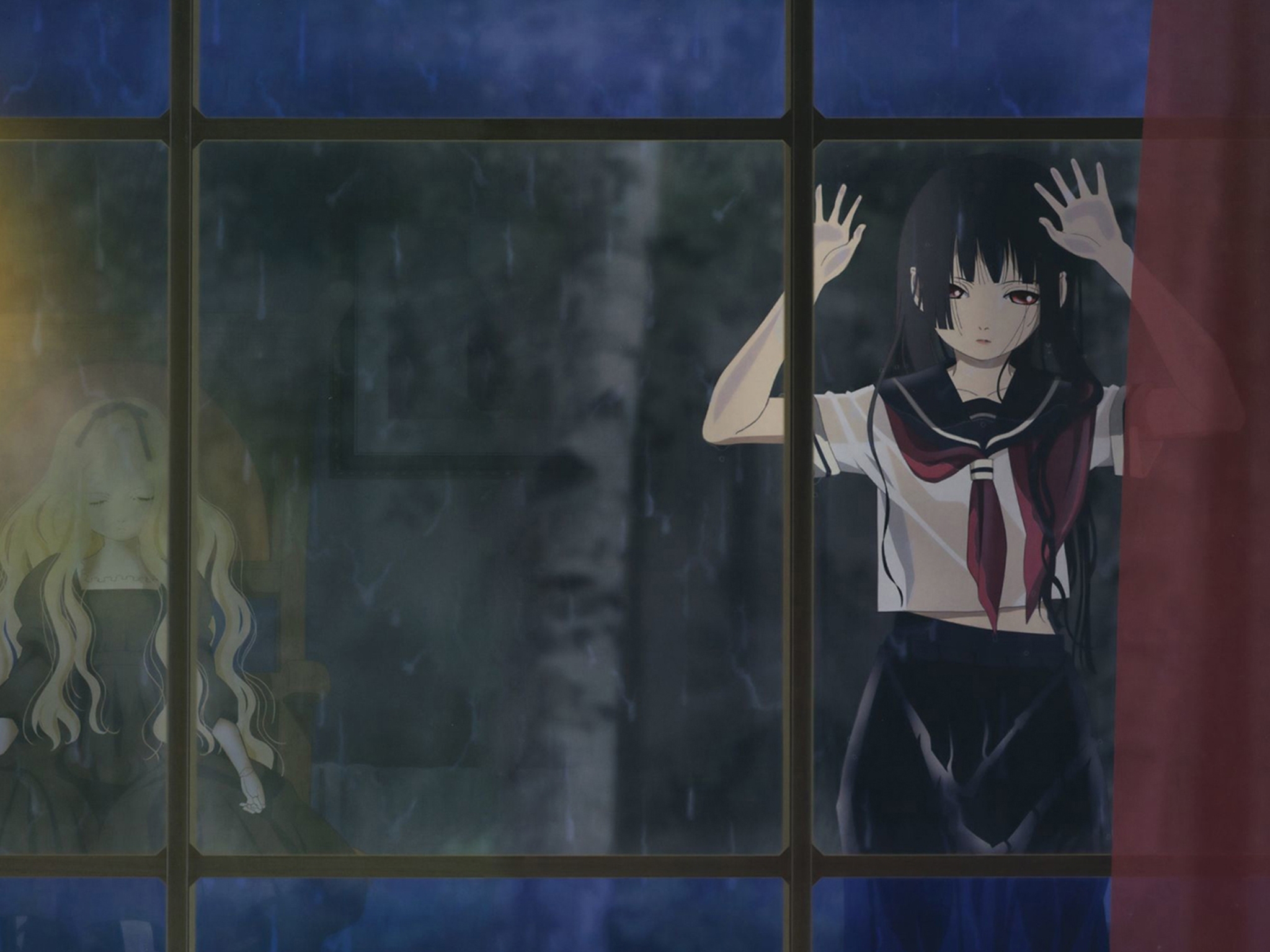 二次元动漫美女精美插画平板壁纸