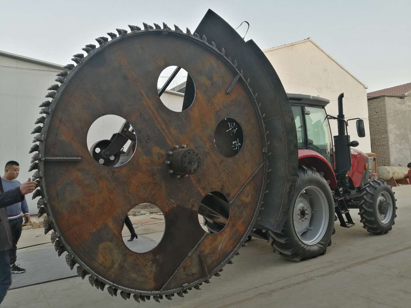 混凝土地面开沟机 圆盘式开沟机乡村管道铺设埋管道多功能开沟机