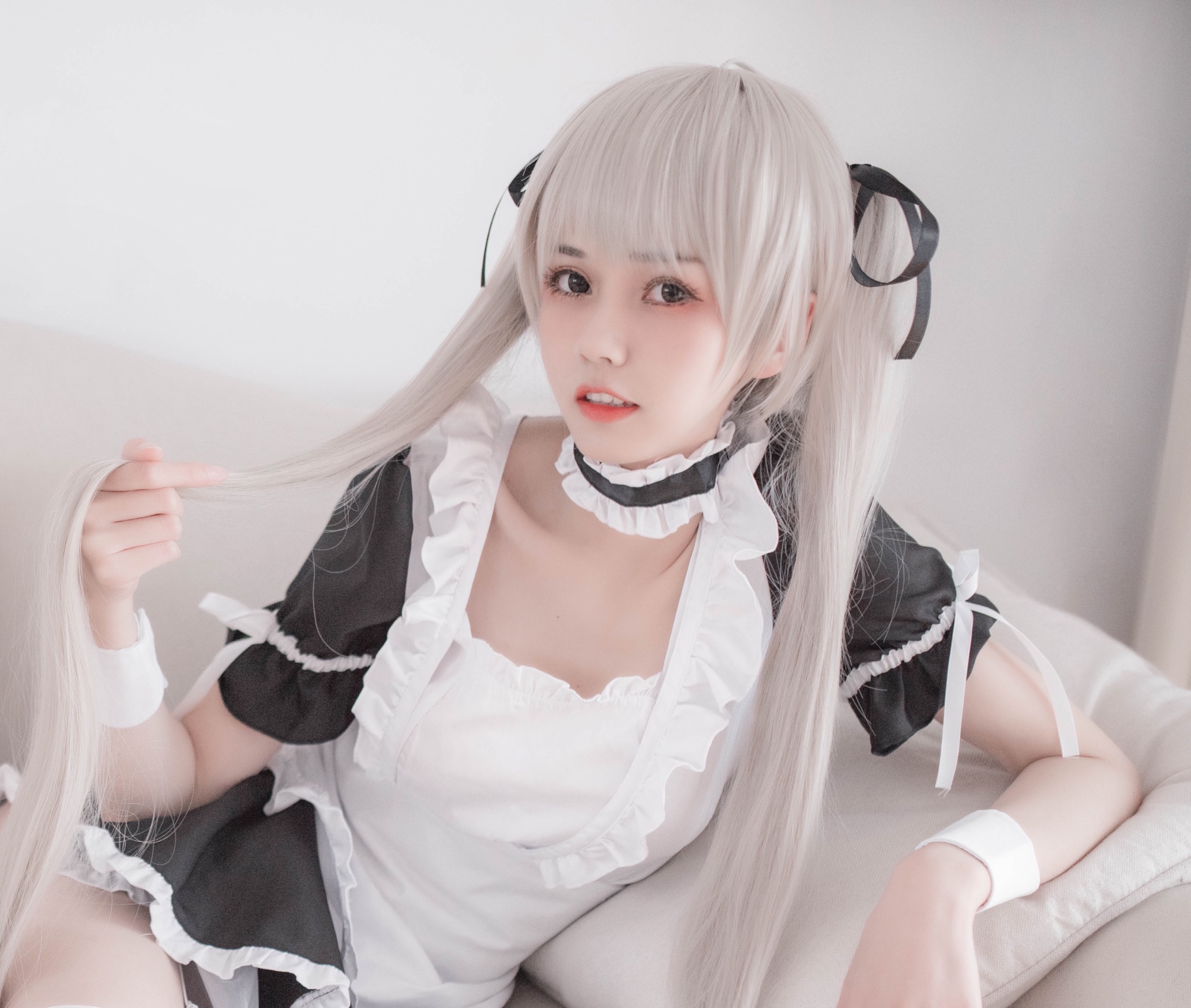 二次元cos丨缘之空·穹妹女仆丨你的负卿