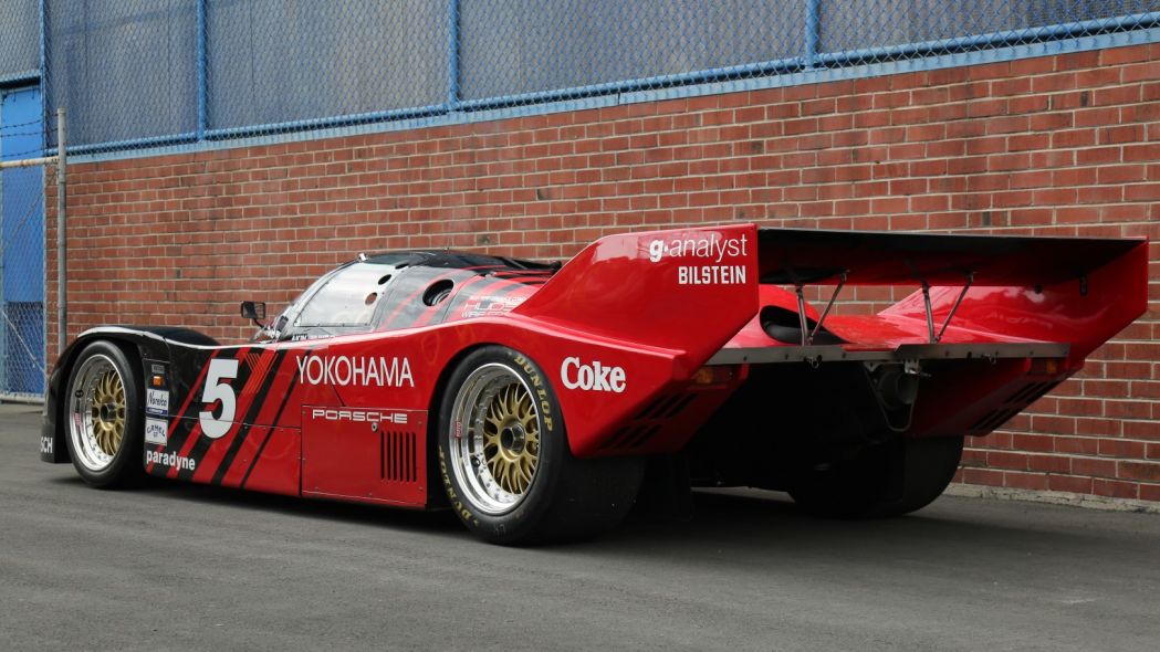 一辆差点失传的1984年保时捷962 imsa赛车