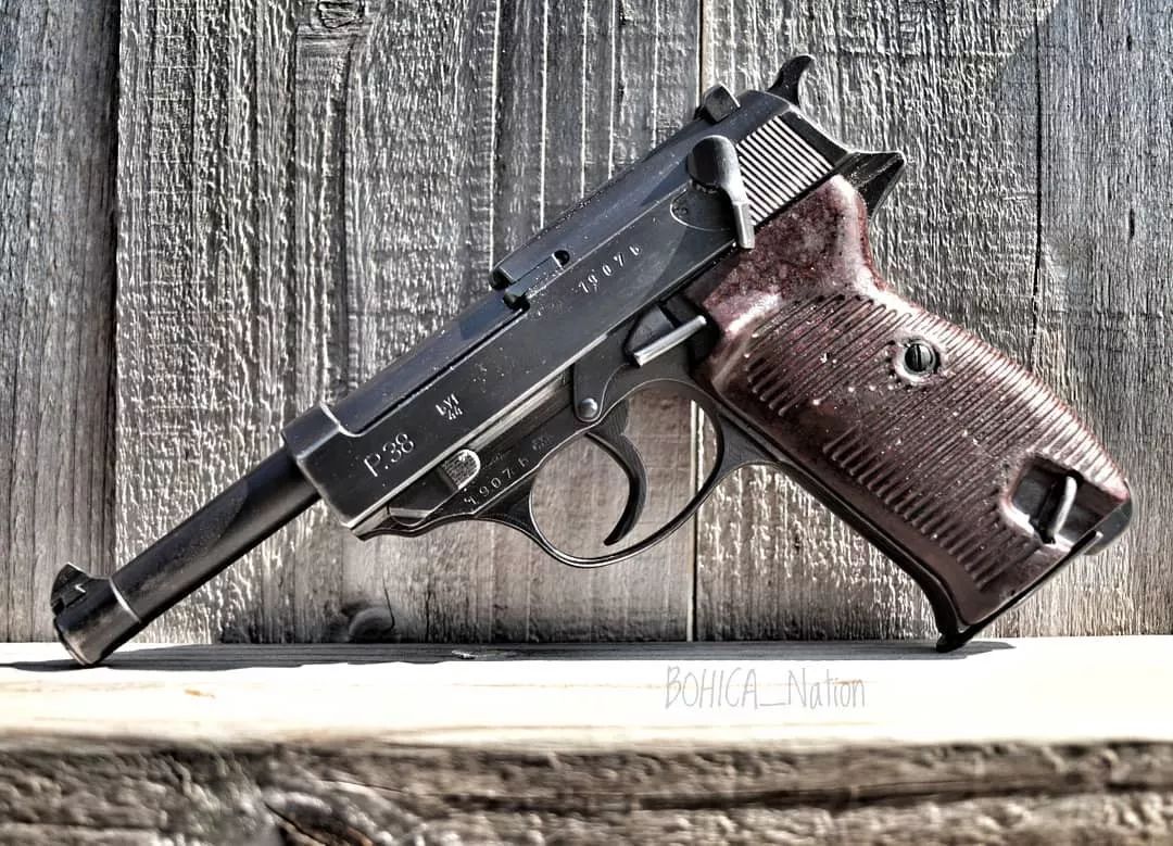 德军制式手枪:瓦尔特p38,卢格手枪光环掩盖下的"孤独王者"