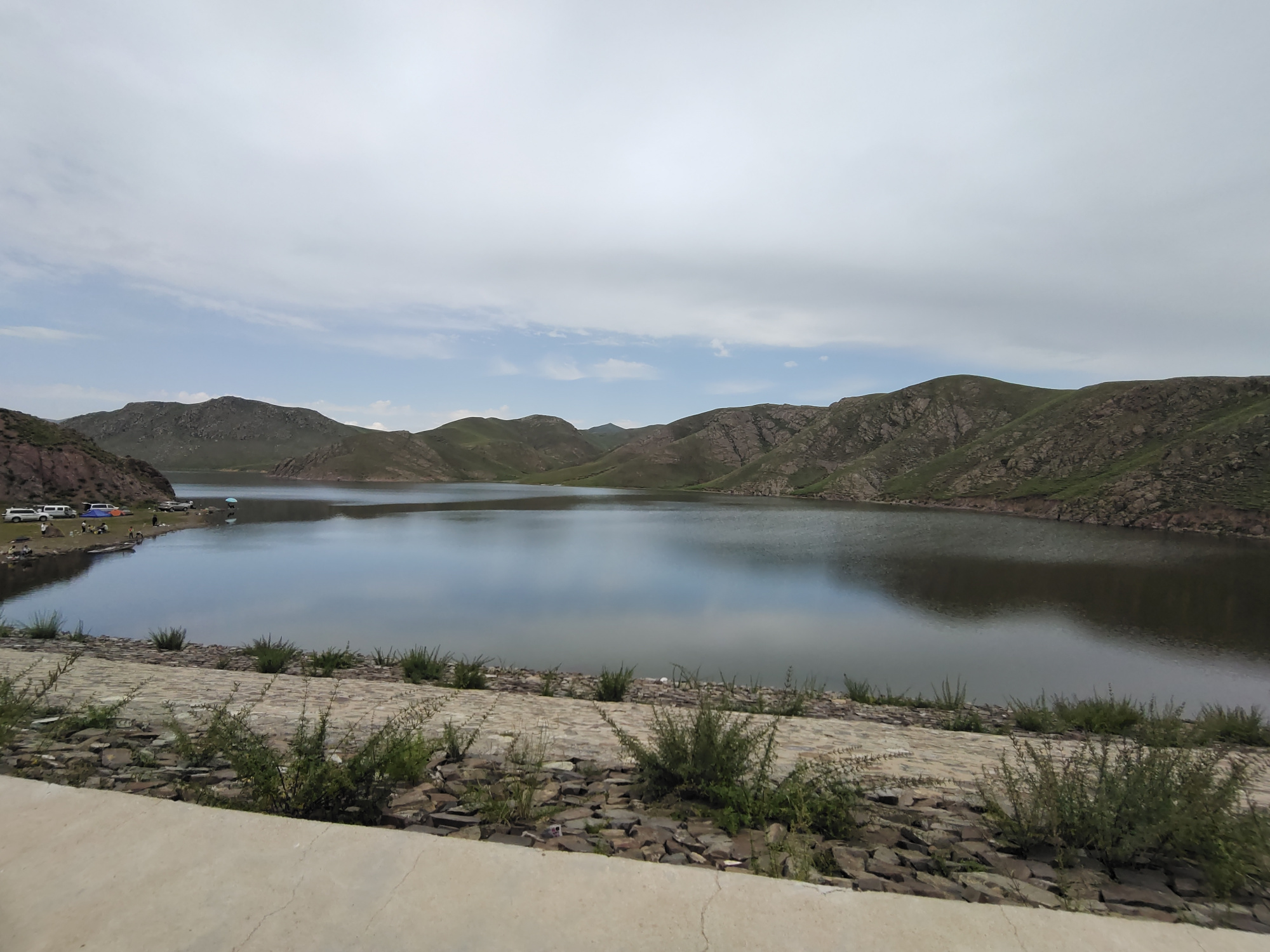 卓资县的雷山水库,散心好去处