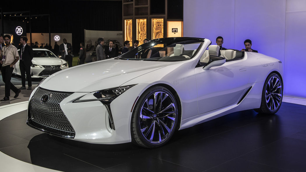 雷克萨斯lc convertible,一款具有东方极致美学的豪华gt