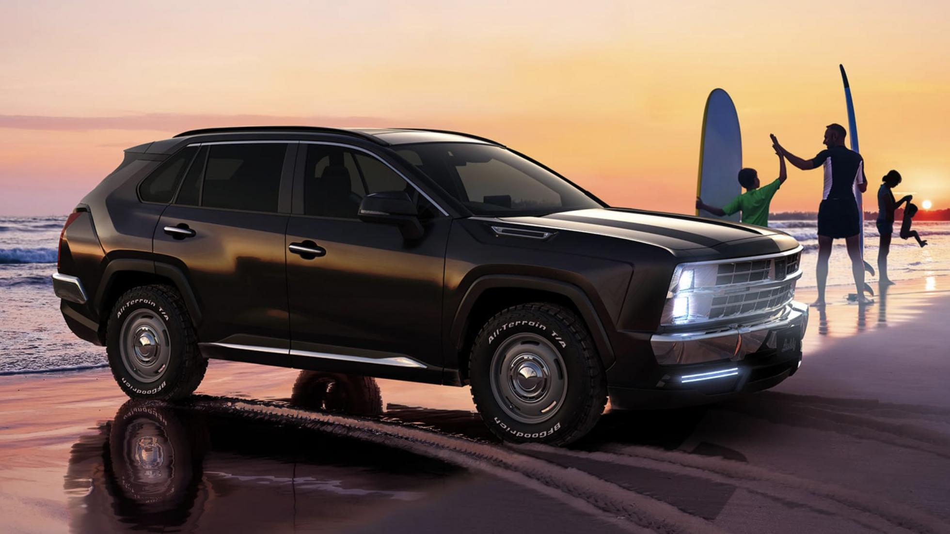 光冈首款suv buddy外观官图发布