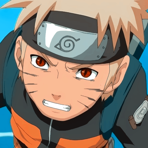 「第95期」动漫男头:火影忍者 漩涡鸣人无水印男生头像