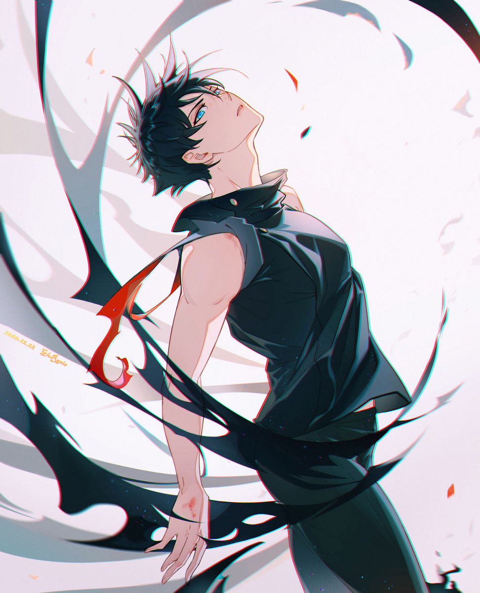 动漫壁纸头像|「咒术回战」找遍整个p站的超清帅气五条悟,惠,宿傩