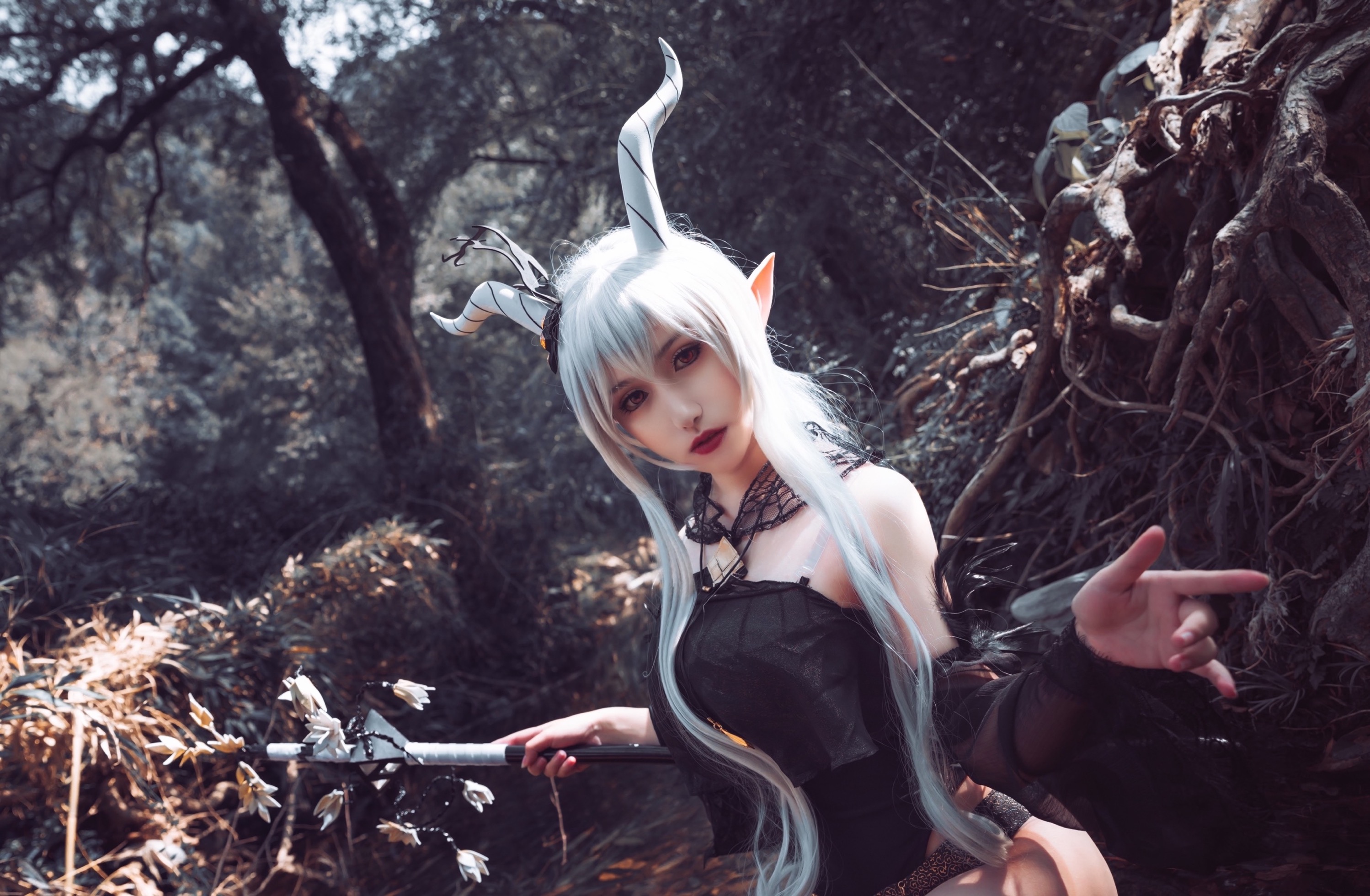 cosplay欣赏丨明日方舟·闪灵丨芋圆侑子