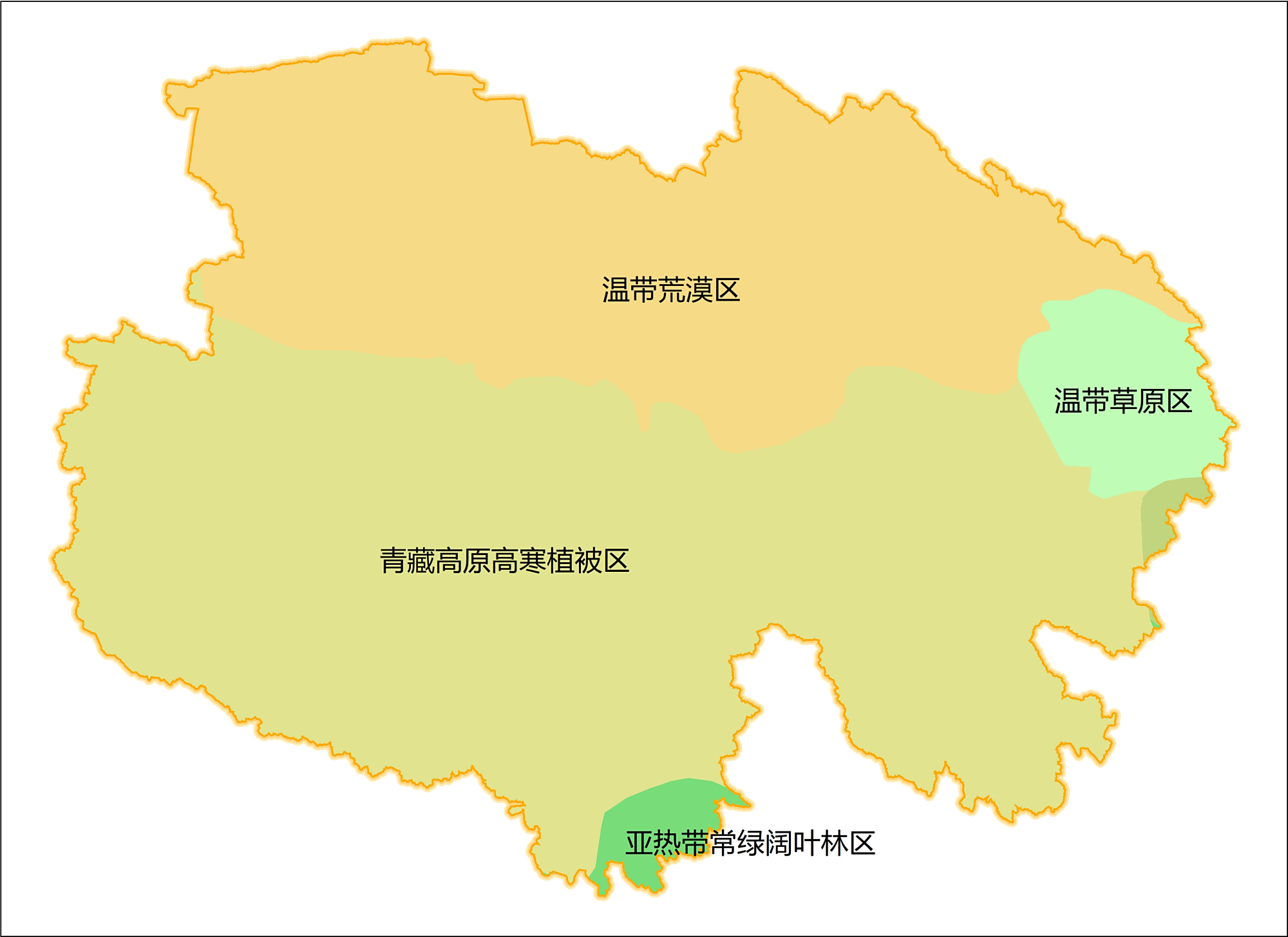 地理老师带你看地图,2分钟了解青海地形地貌气候水文植被