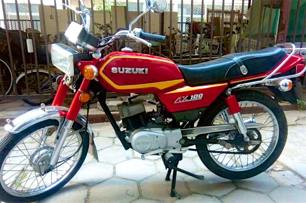 八十年代的时尚,日本原装两轮摩托车