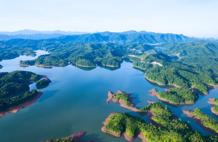 江西最大水库图片