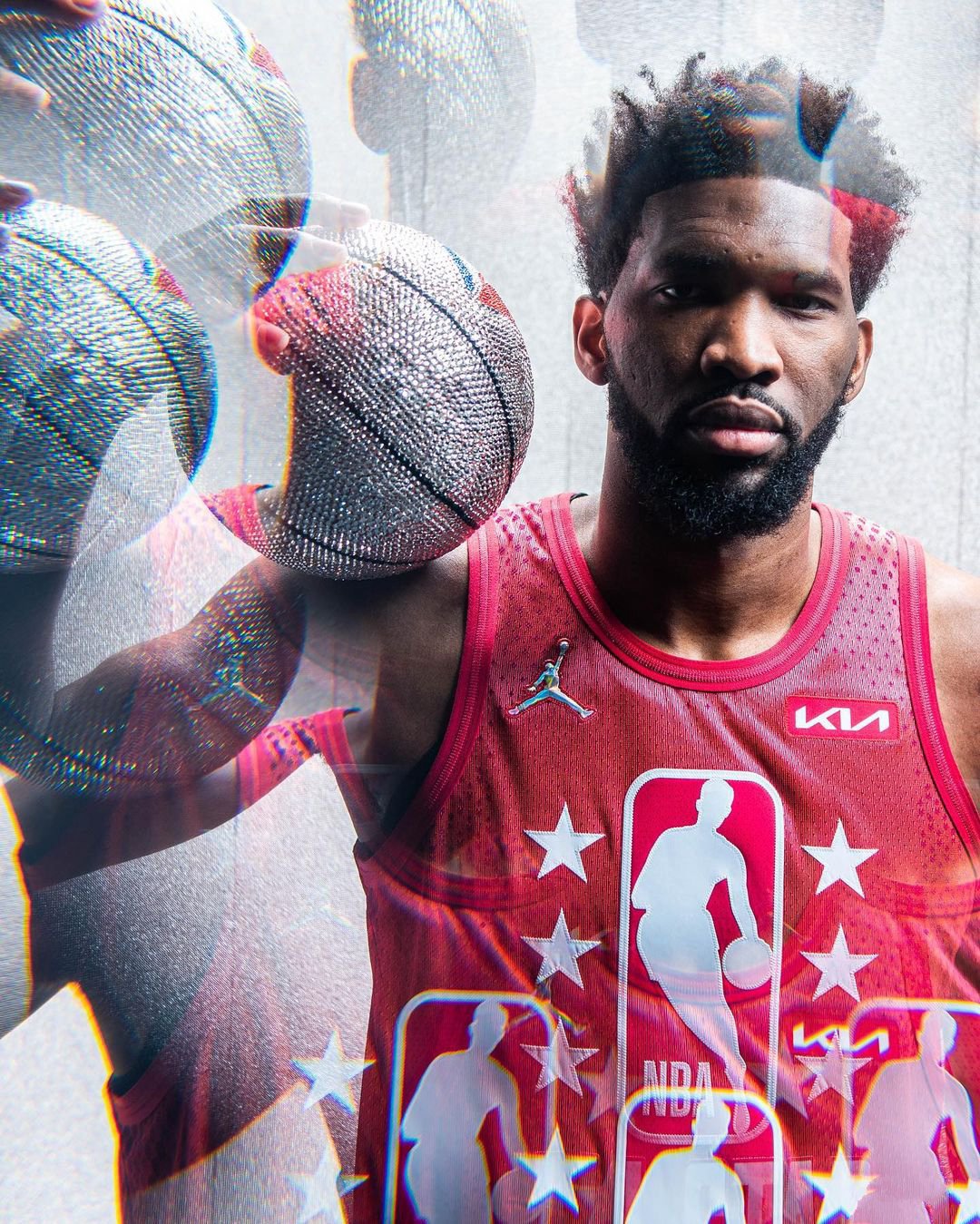 nba全明星球员个人写真出炉