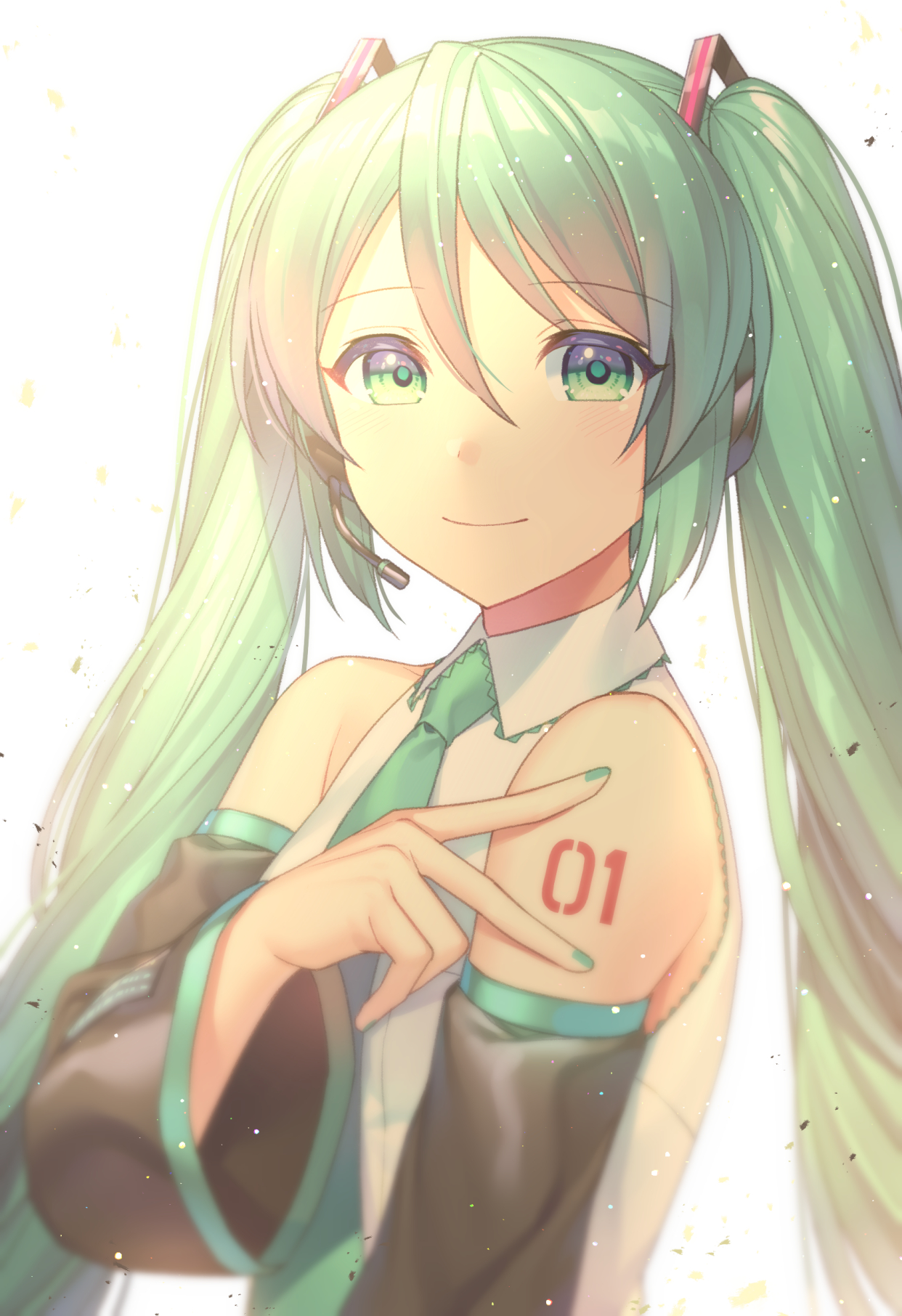 虚拟偶像"初音未来"13周年插画壁纸,喜欢的快收藏起来吧