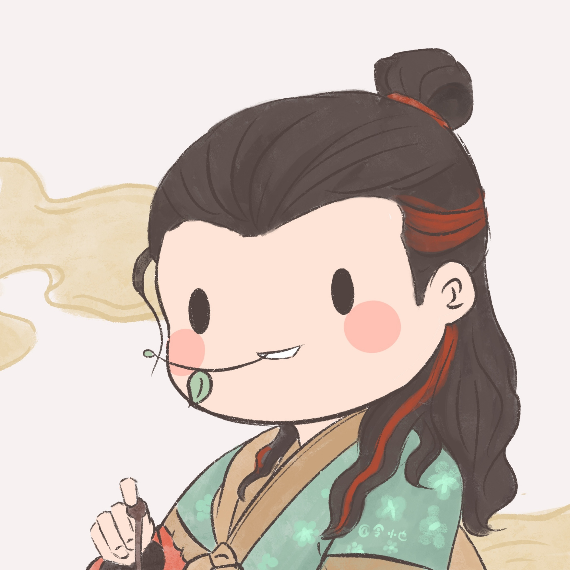 可爱江南百景图古风头像