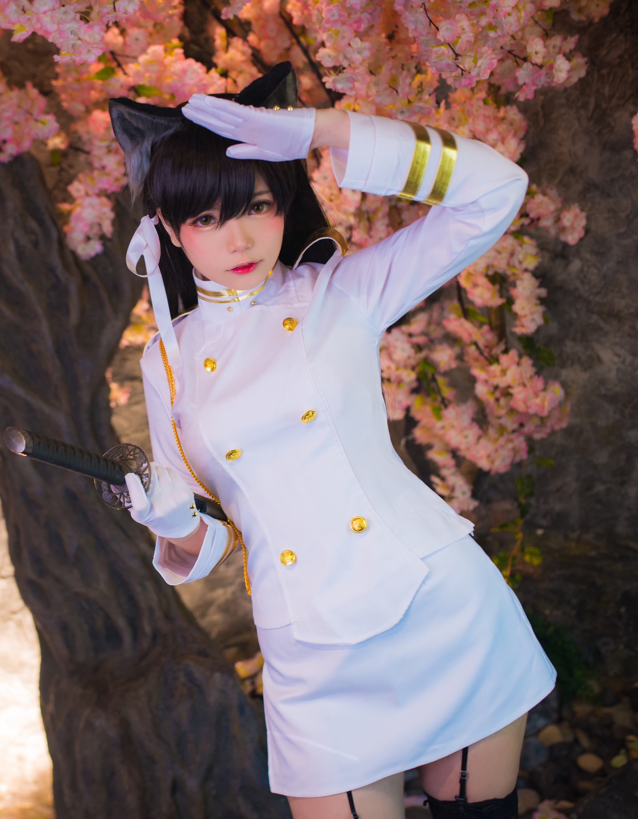 cosplay欣赏丨atago azurlane(碧蓝·高雄)丨miu只