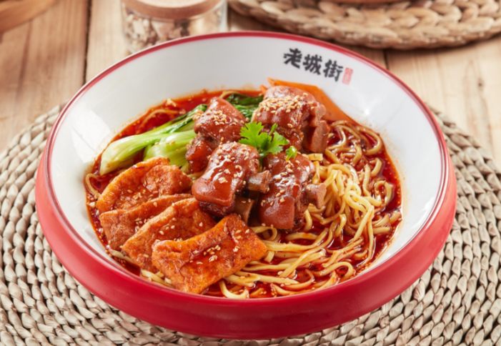 老城街小面菜品图