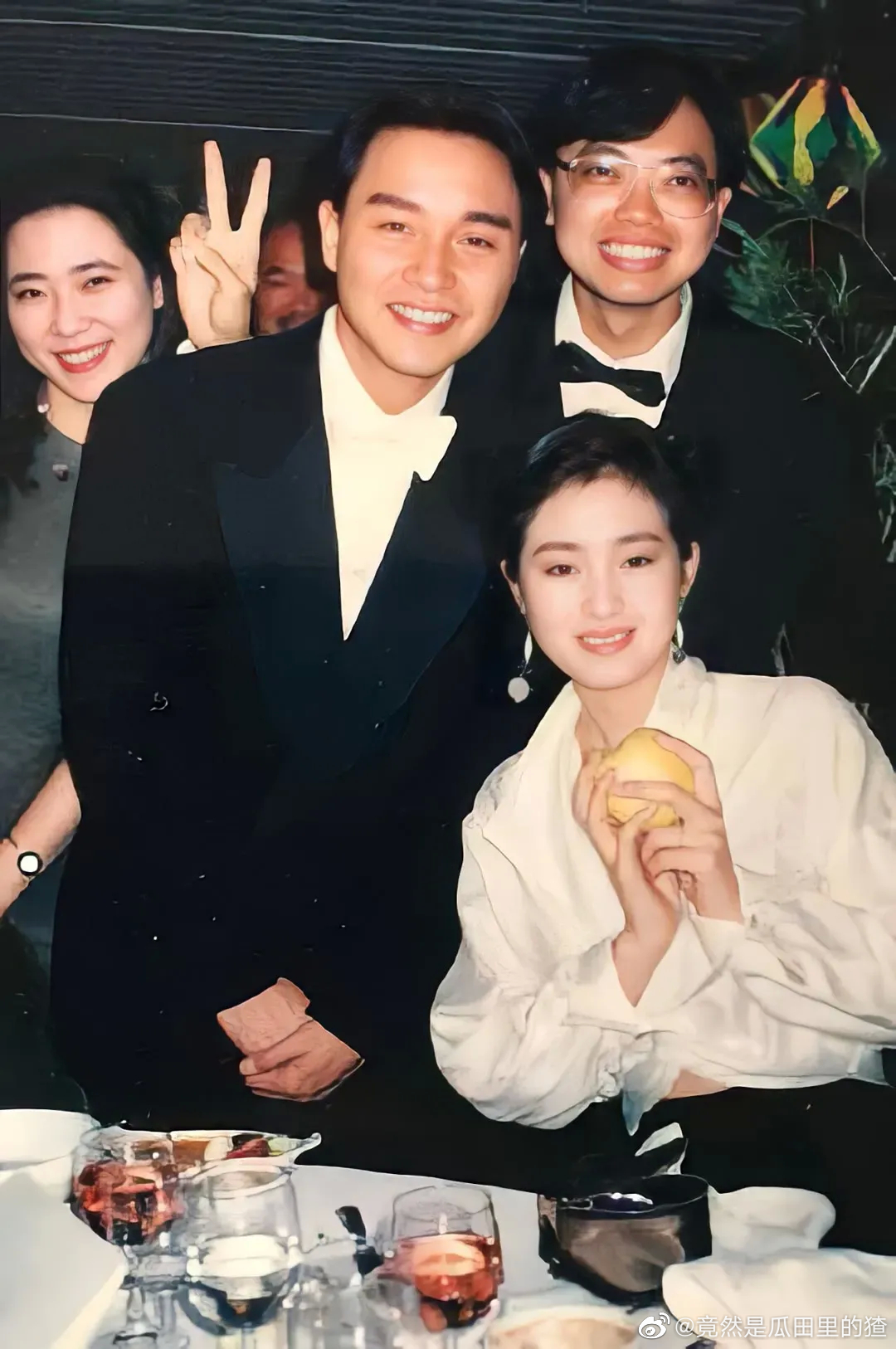 张国荣与女星合照 2