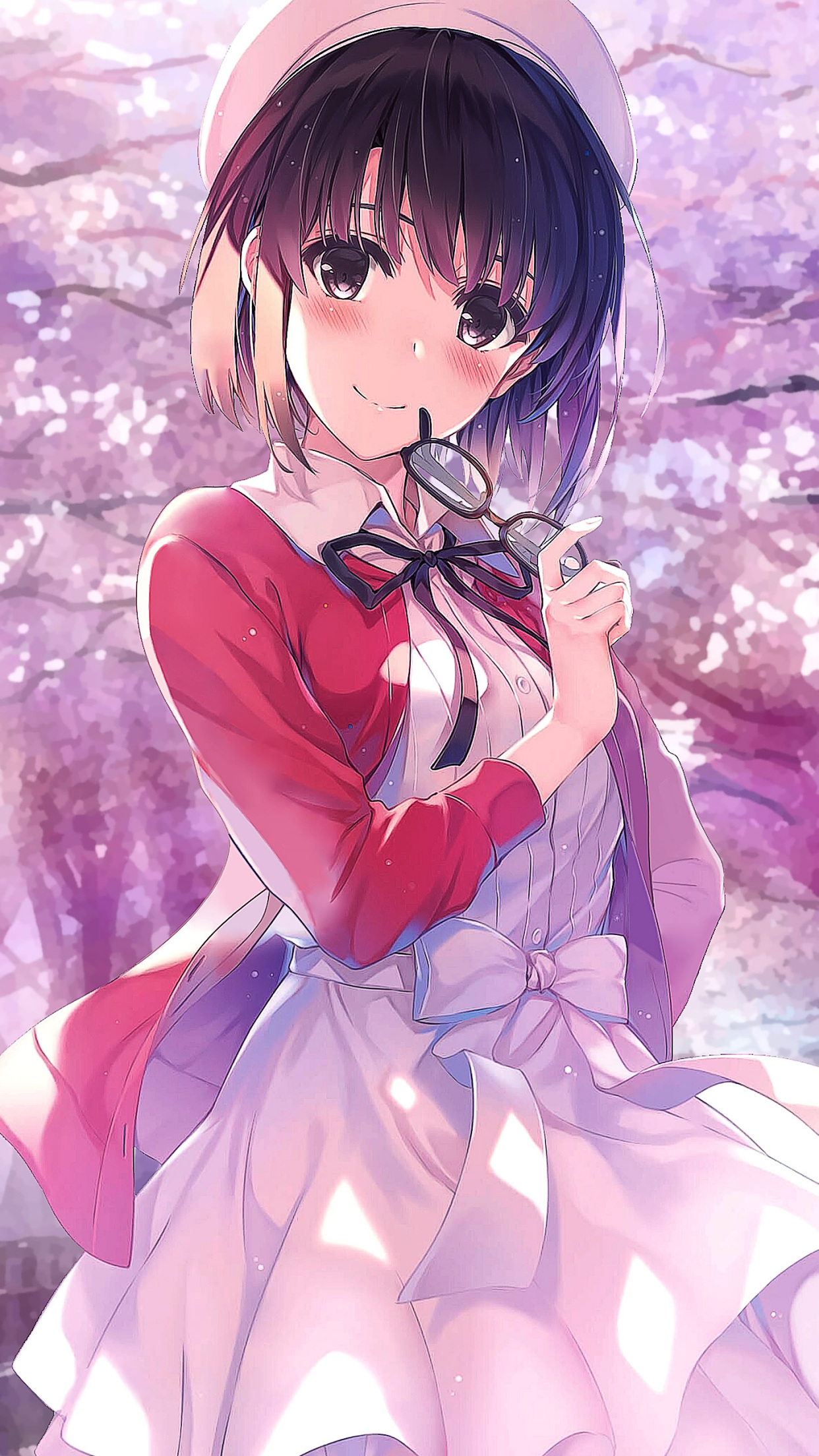 《路人女主的养成方法》动漫壁纸,号称路人王的加藤惠其实很可爱