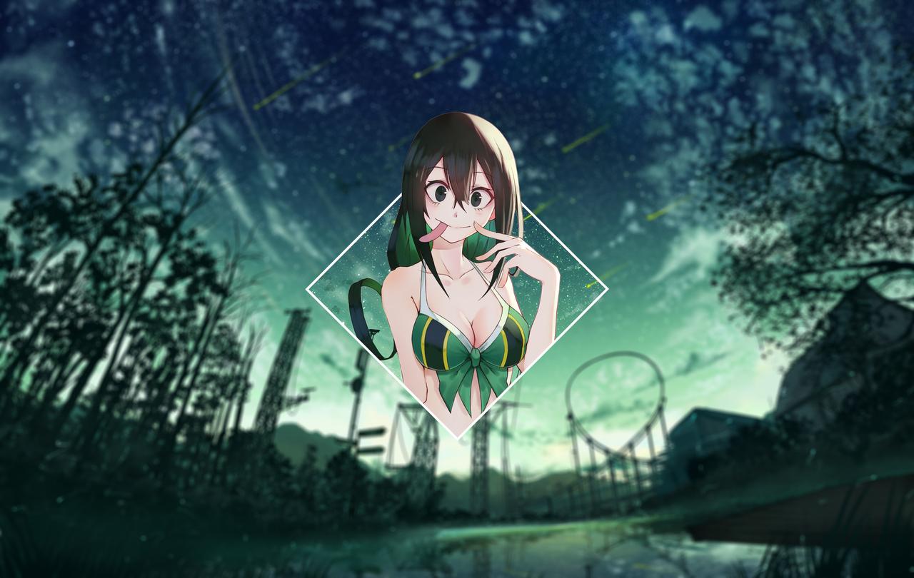 将"景色"拟人化为动漫角色,一点违和感都没有,原来她们这么美