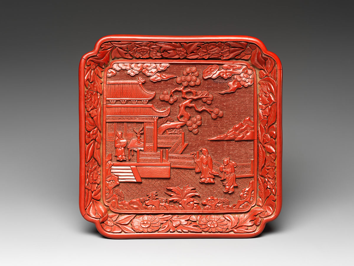 大都会艺术博物馆,馆藏中国漆器文物(一)