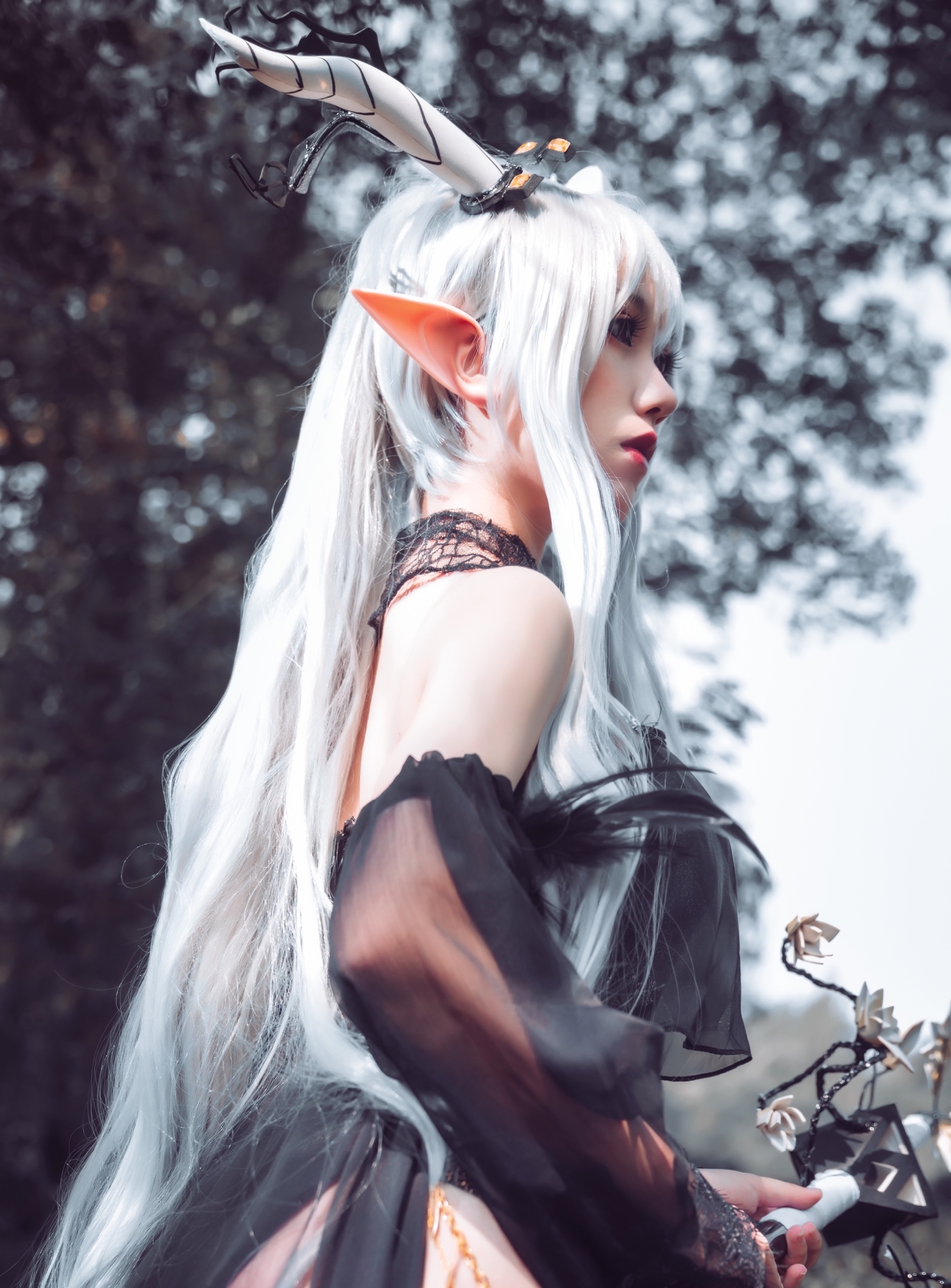 cosplay欣赏丨明日方舟·闪灵丨芋圆侑子