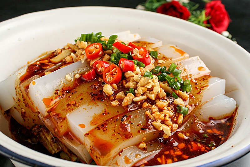 川北凉粉:清凉滑脆,简单美味!