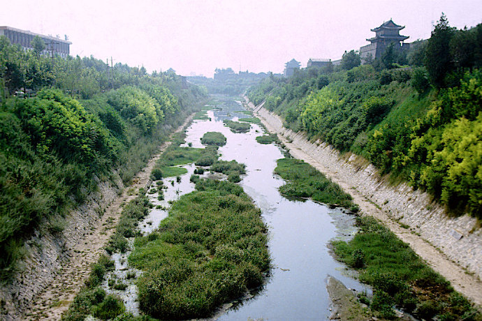 九十年代的陕西西安,老照片中的古都风韵