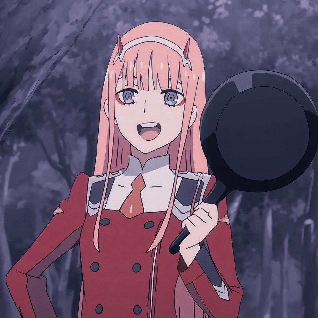 「第146期」动漫女头:darling in the franxx 02无水印女生头像