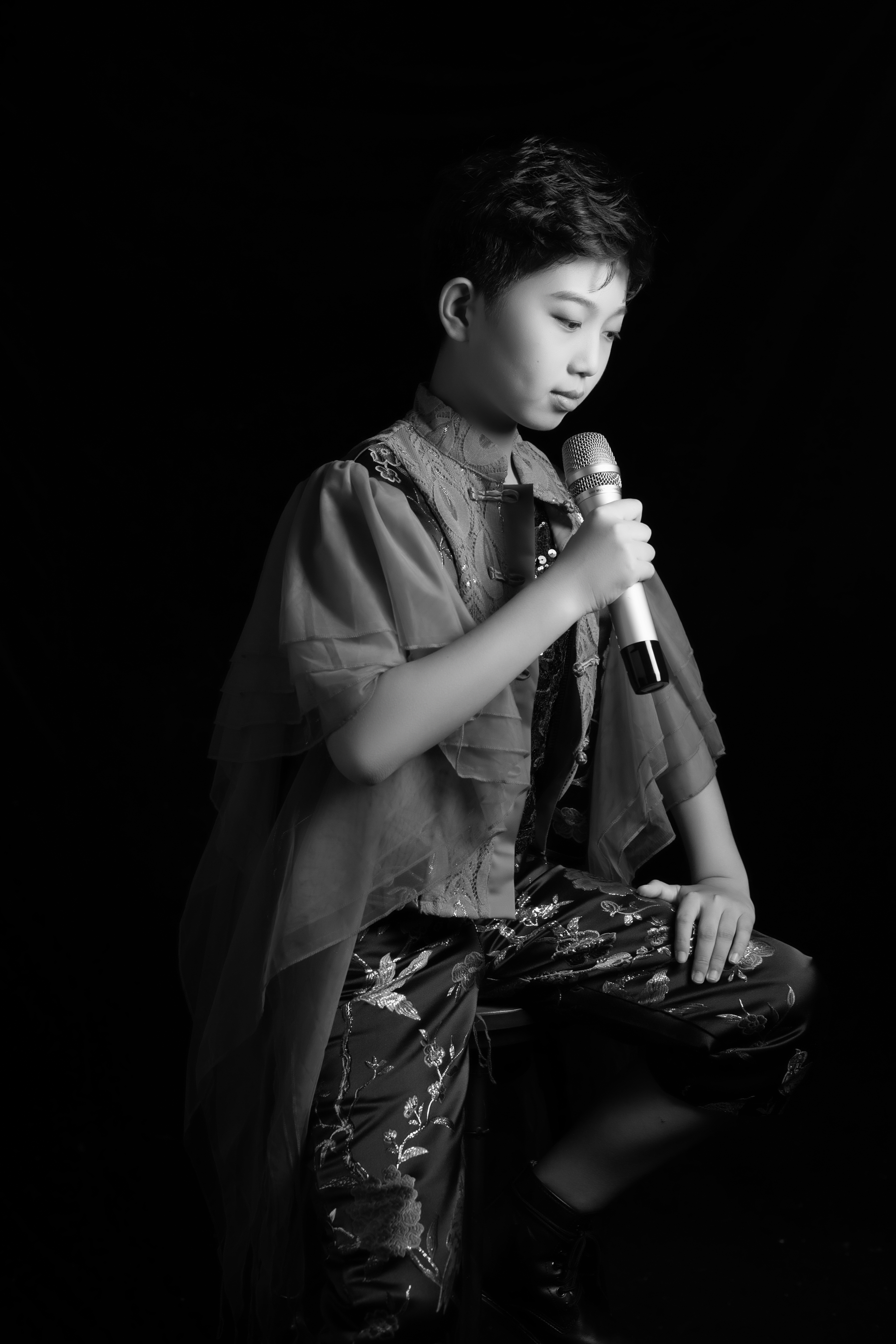 搏语童音少儿声乐小童星李禹辰近照小帅哥曝光