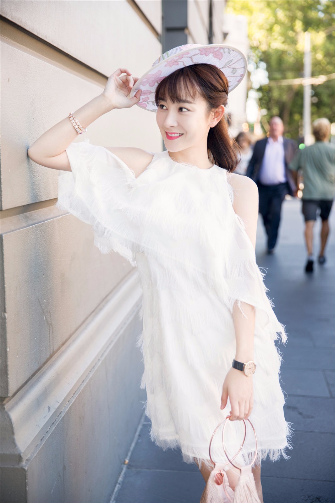 张檬写真美图:貌美如花,楚楚动人