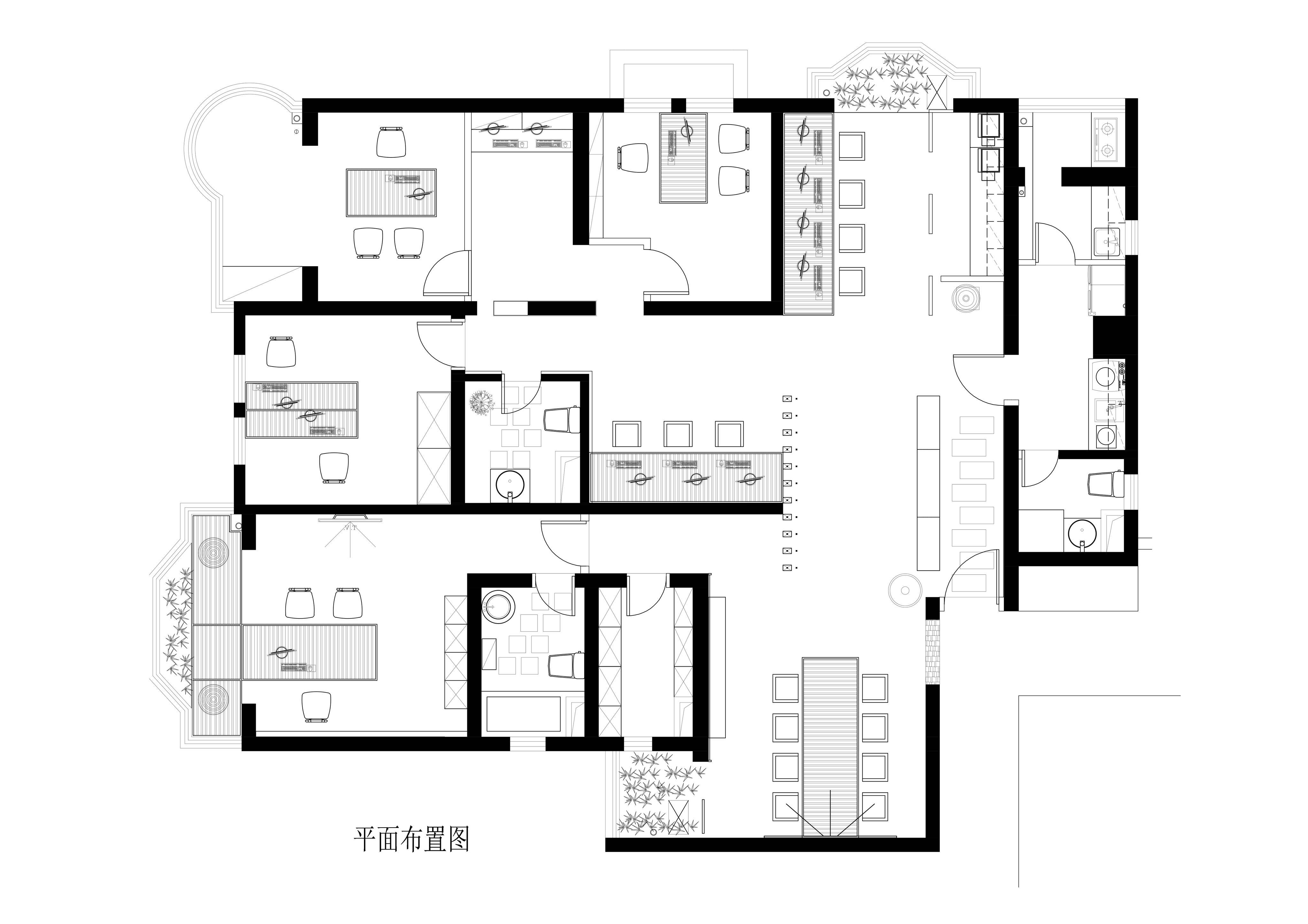 国外创意办公室装修效果图设计