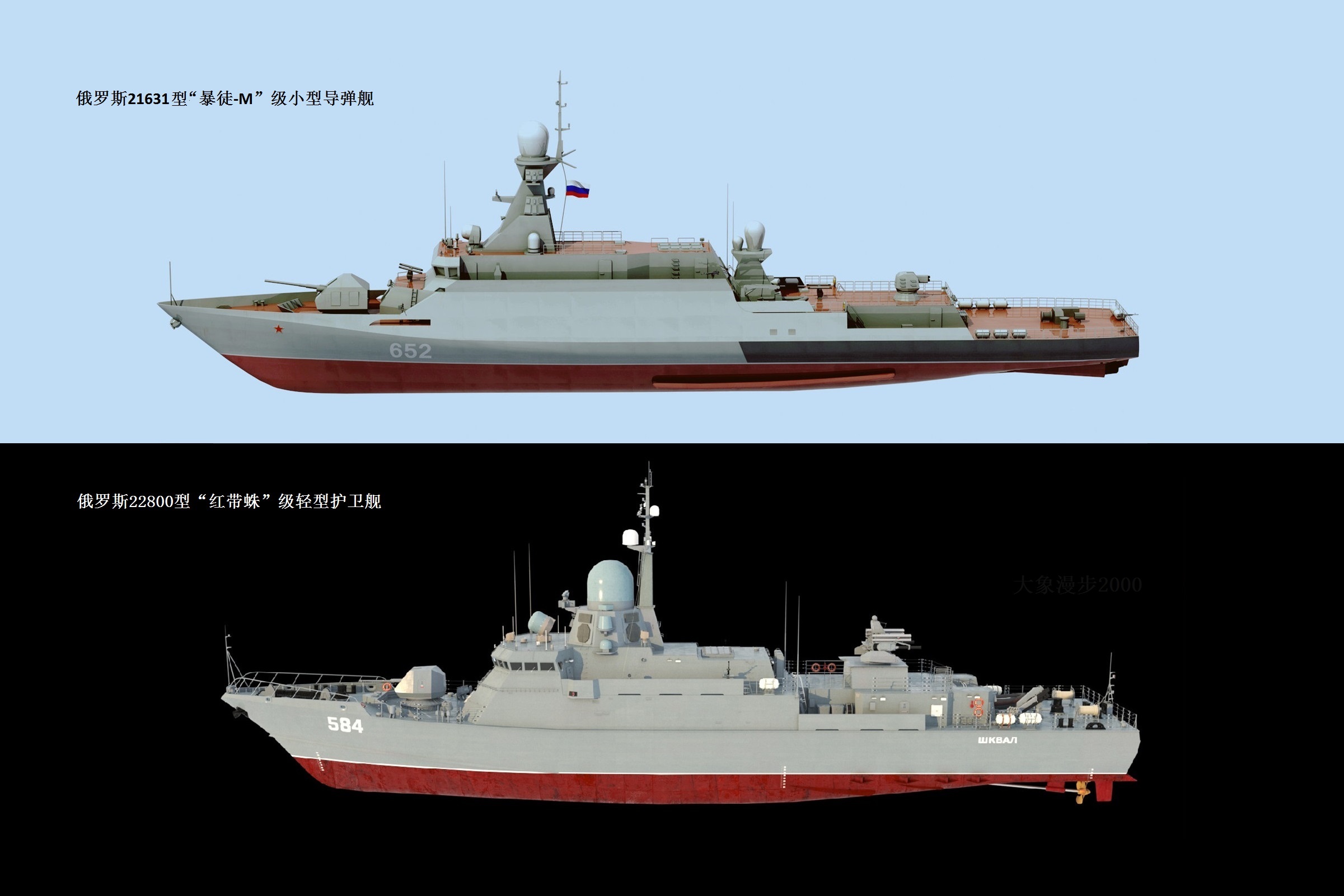 俄罗斯海军22800型红带蛛级轻型护卫舰