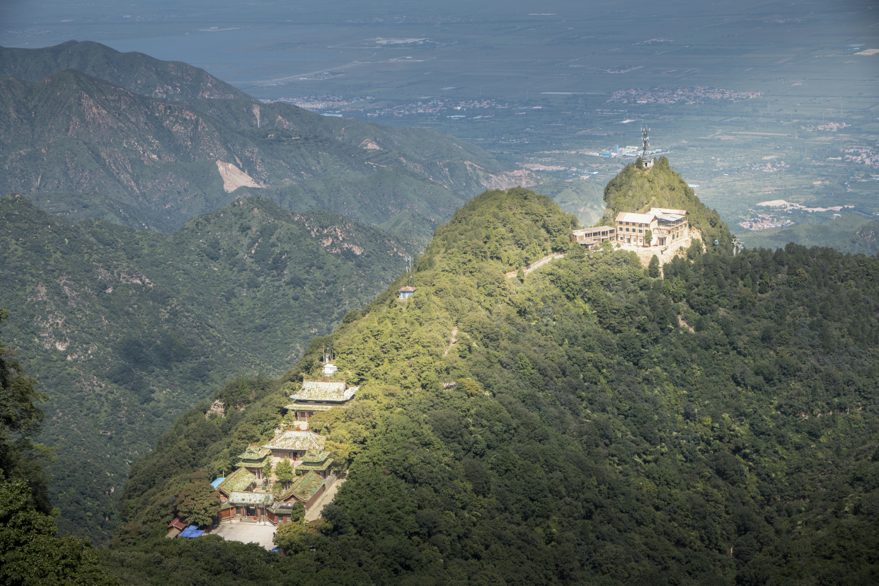 "东华山"山西永济五老峰景区—风景美图—王德林摄