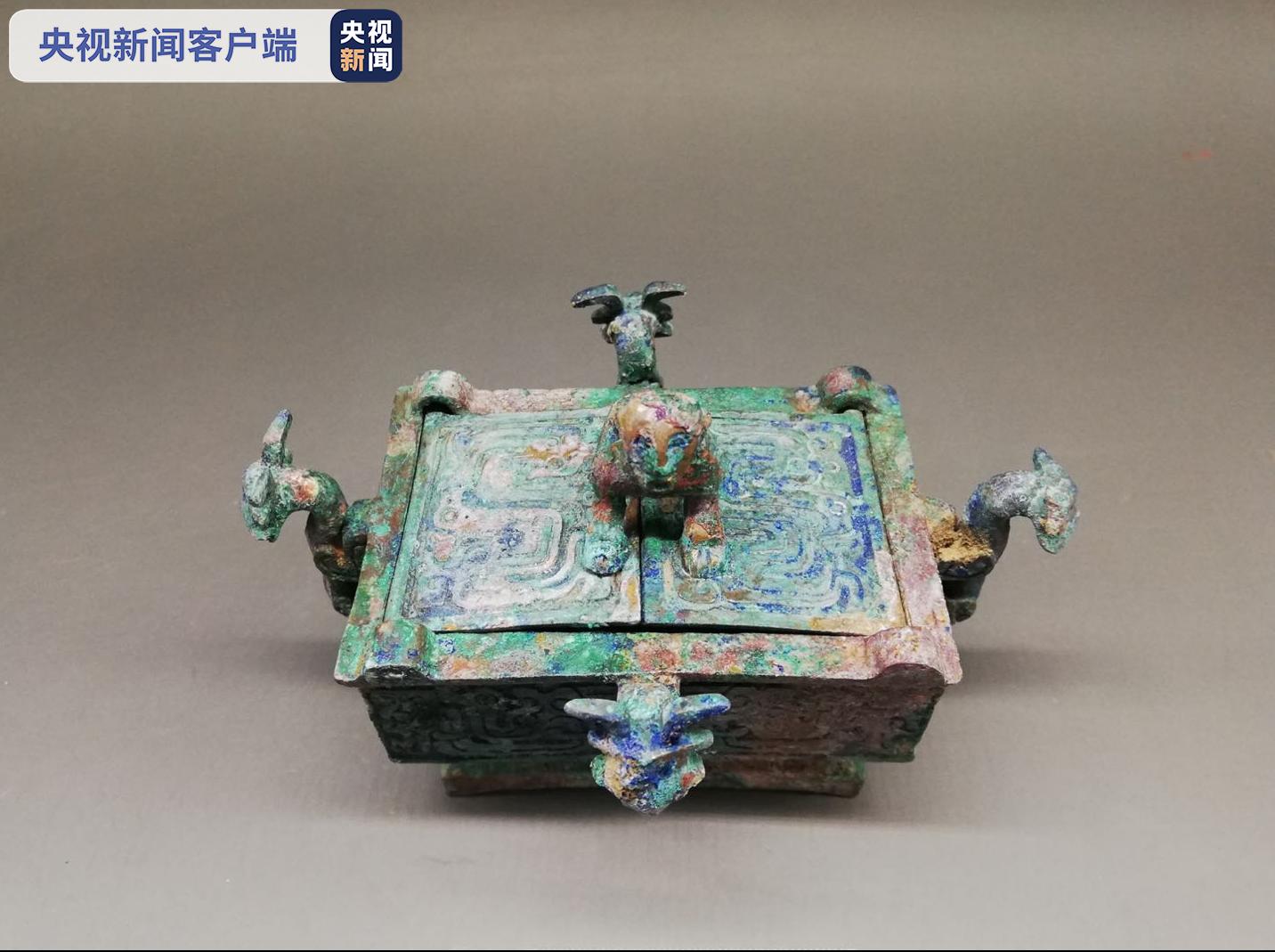 周代虢国重器出土 铭文字迹清晰