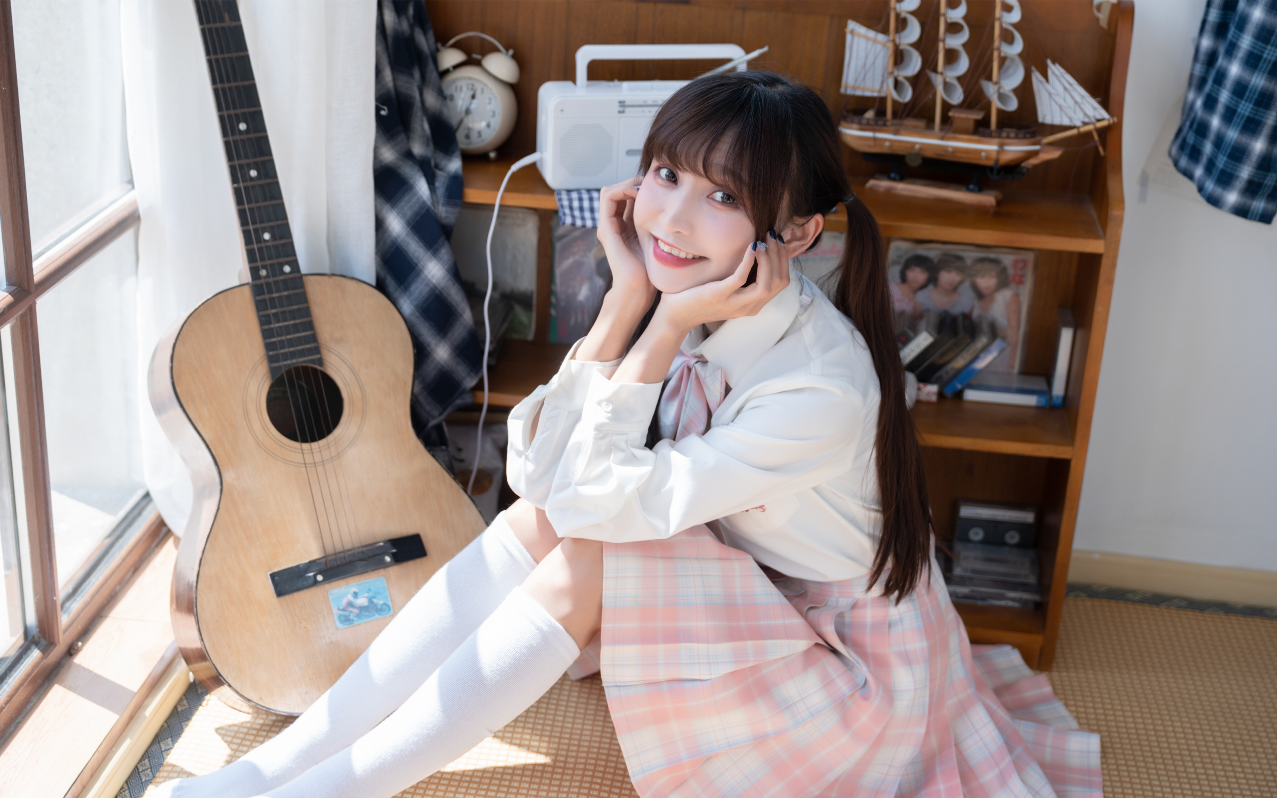 青春粉嫩jk少女日常写真