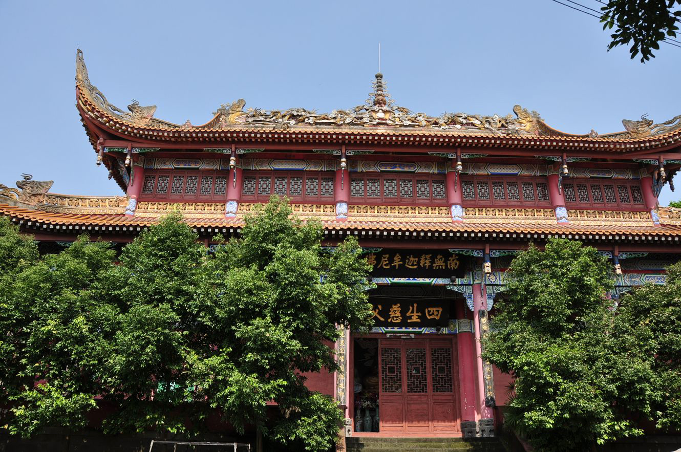 重庆铜梁计都寺普同塔风景