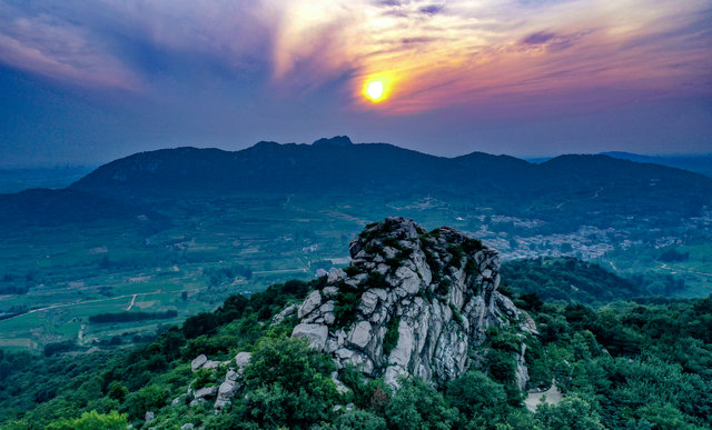 层峦叠嶂好风光!临沂市新闻摄影师定格临沭苍马山美景瞬间